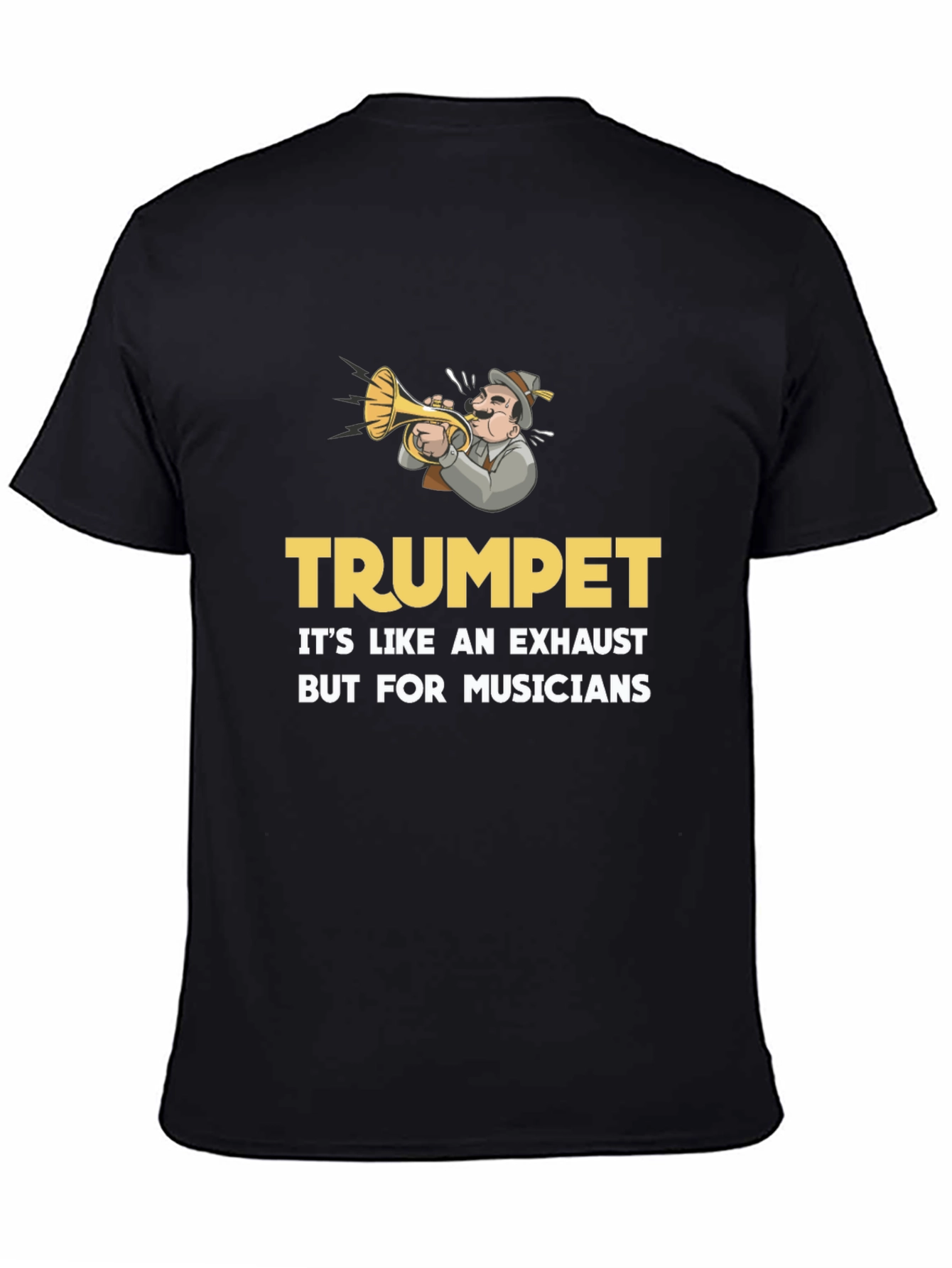 Trumpet Exhaust Musician T-Shirt