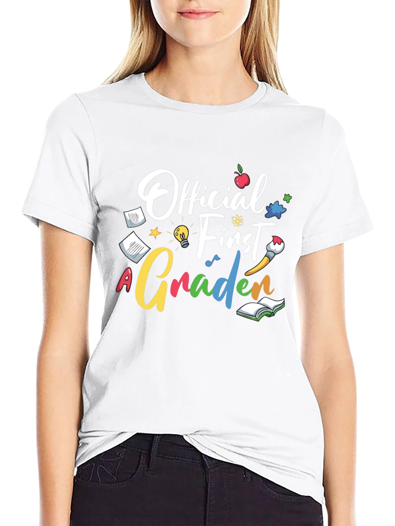 Official First Grader T-Shirt - Back to School