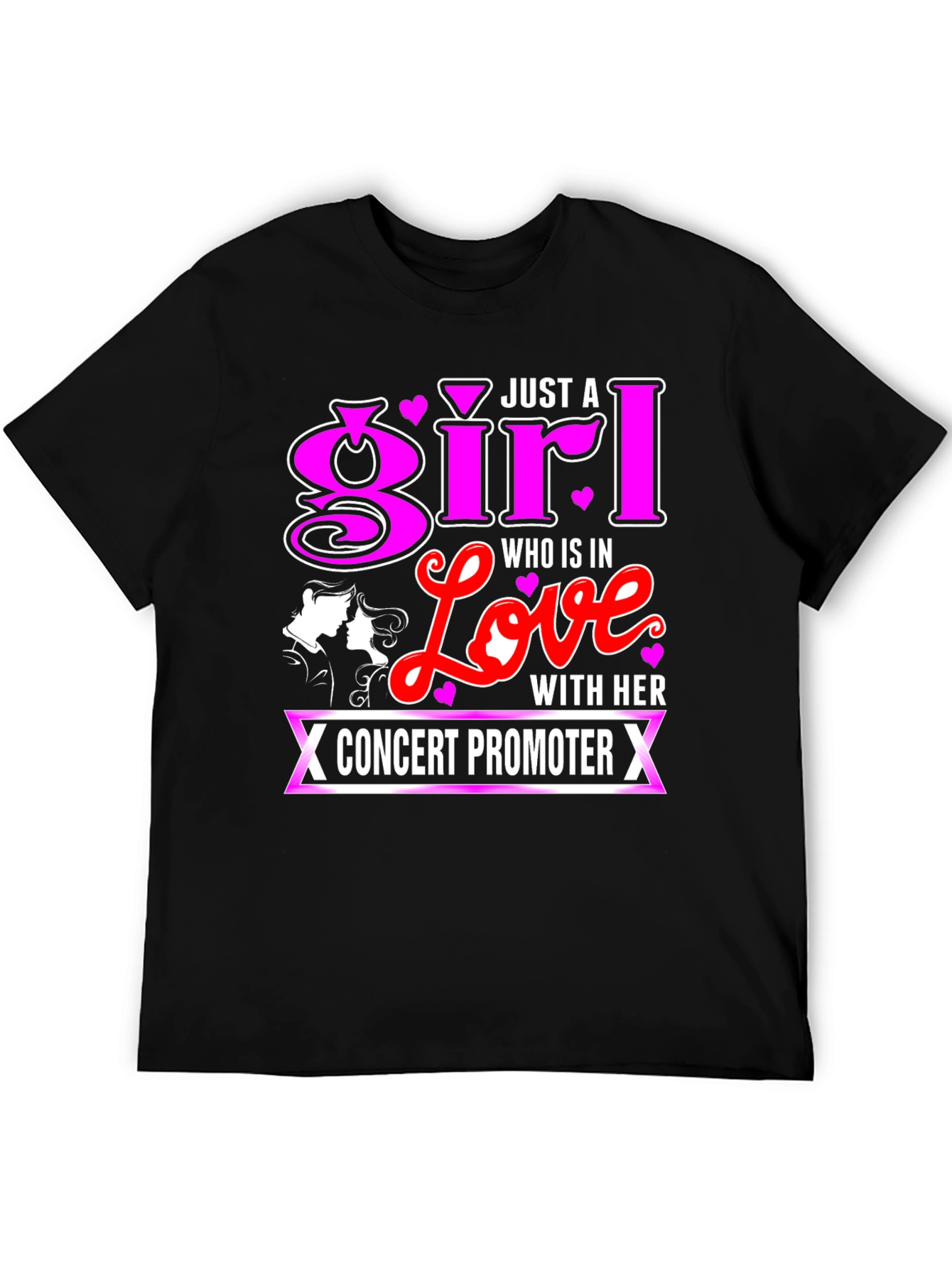 Girl in Love Concert Promoter Graphic T-Shirt