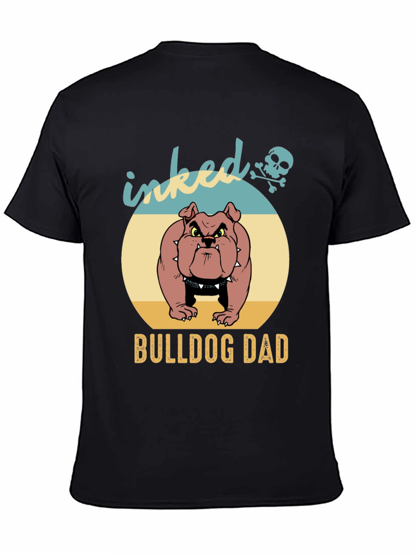 Inked Bulldog Dad Graphic Tee