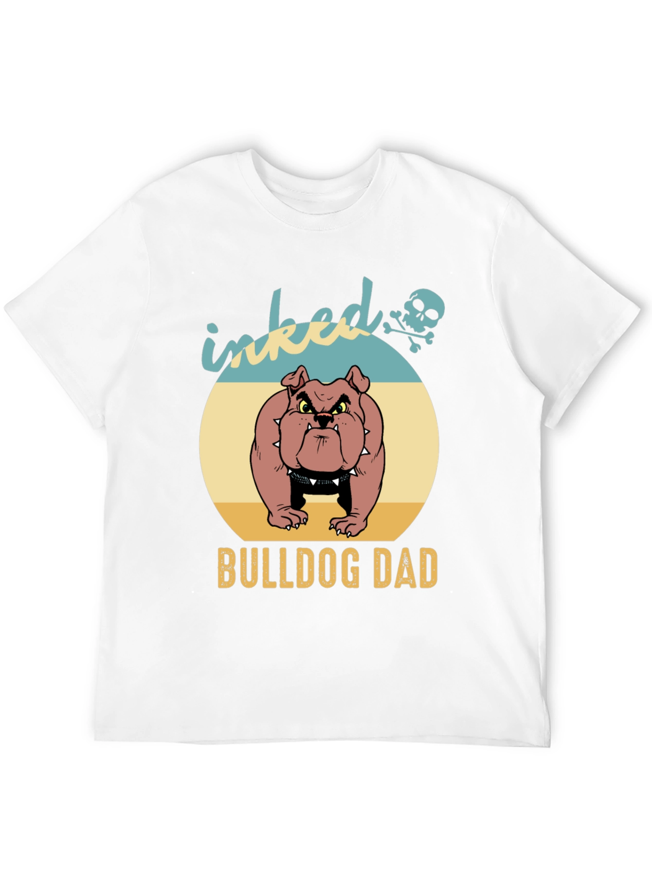 Inked Bulldog Dad Graphic Tee
