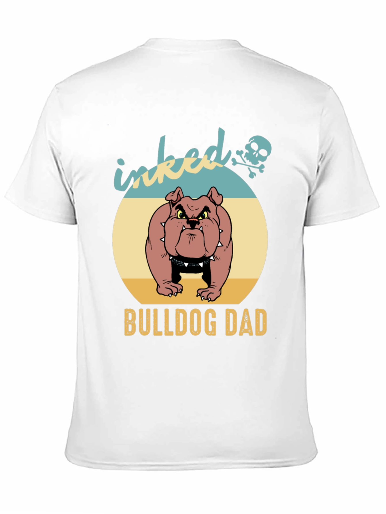 Inked Bulldog Dad Graphic Tee