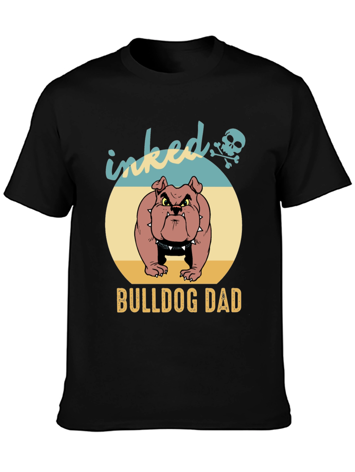 Inked Bulldog Dad Graphic Tee