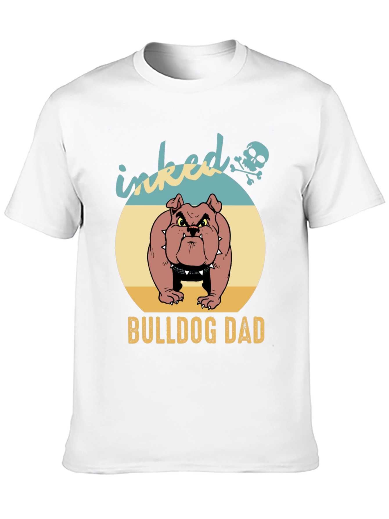 Inked Bulldog Dad Graphic Tee
