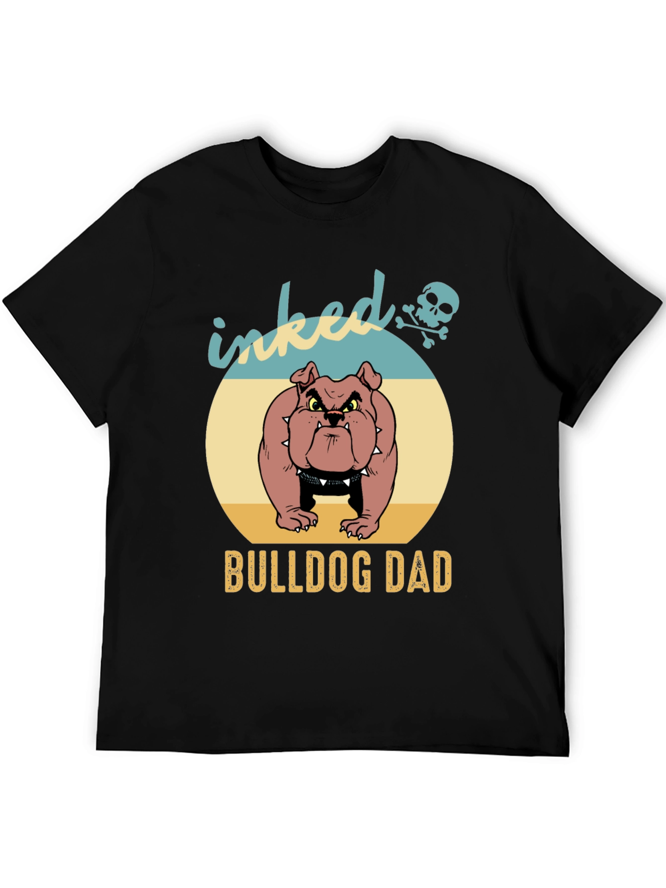 Inked Bulldog Dad Graphic Tee