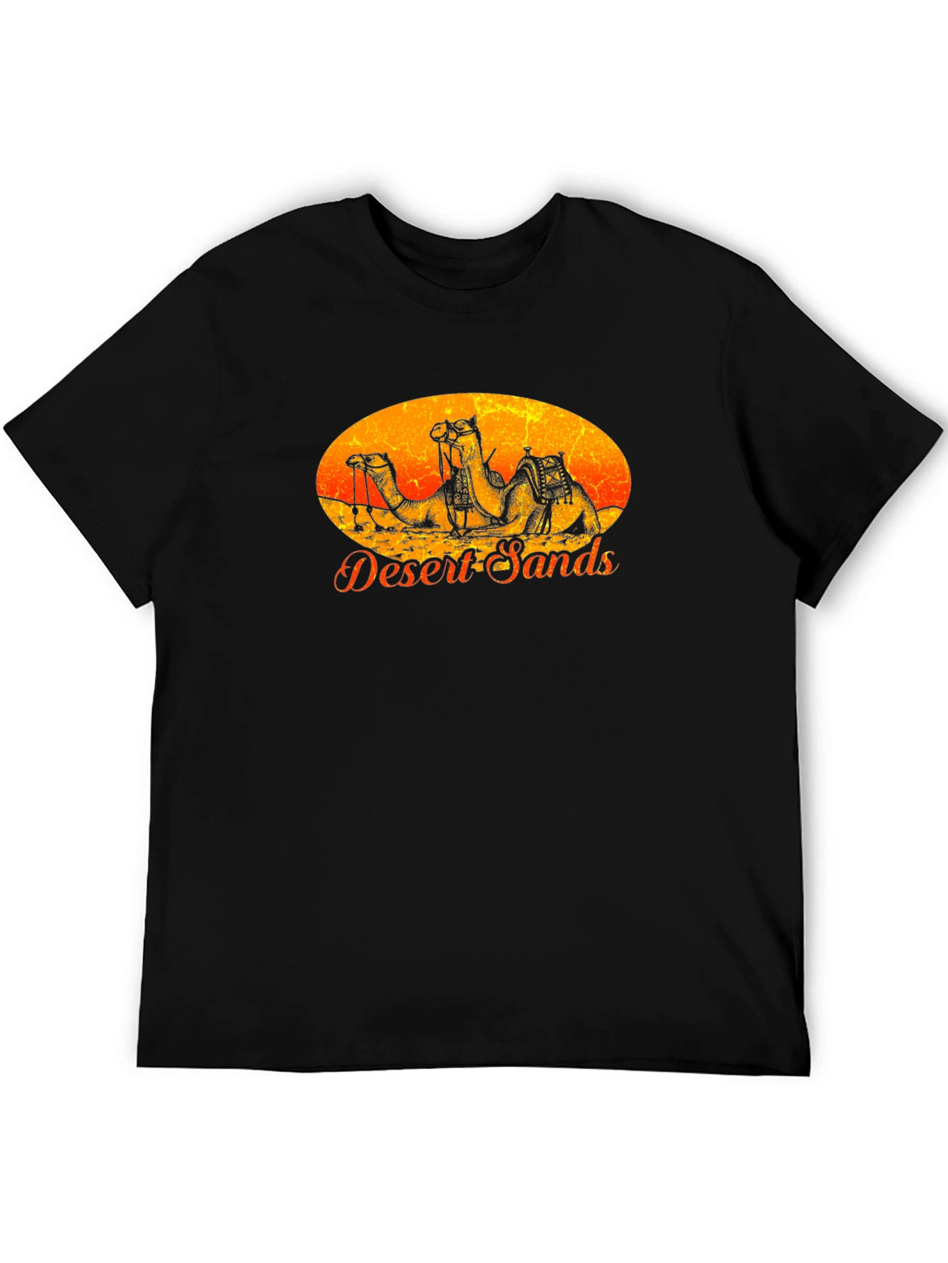 Desert Sands Camel Graphic T-Shirt