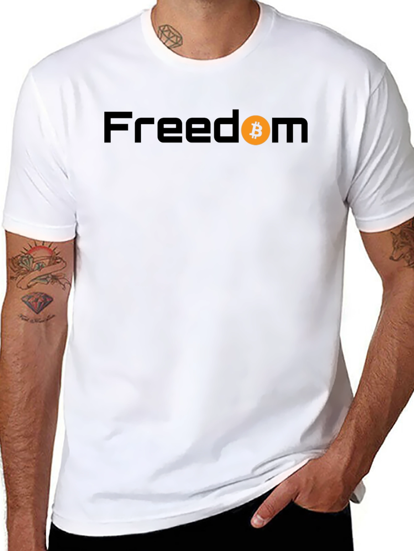 Bitcoin Freedom T-Shirt - Crypto Currency Tee