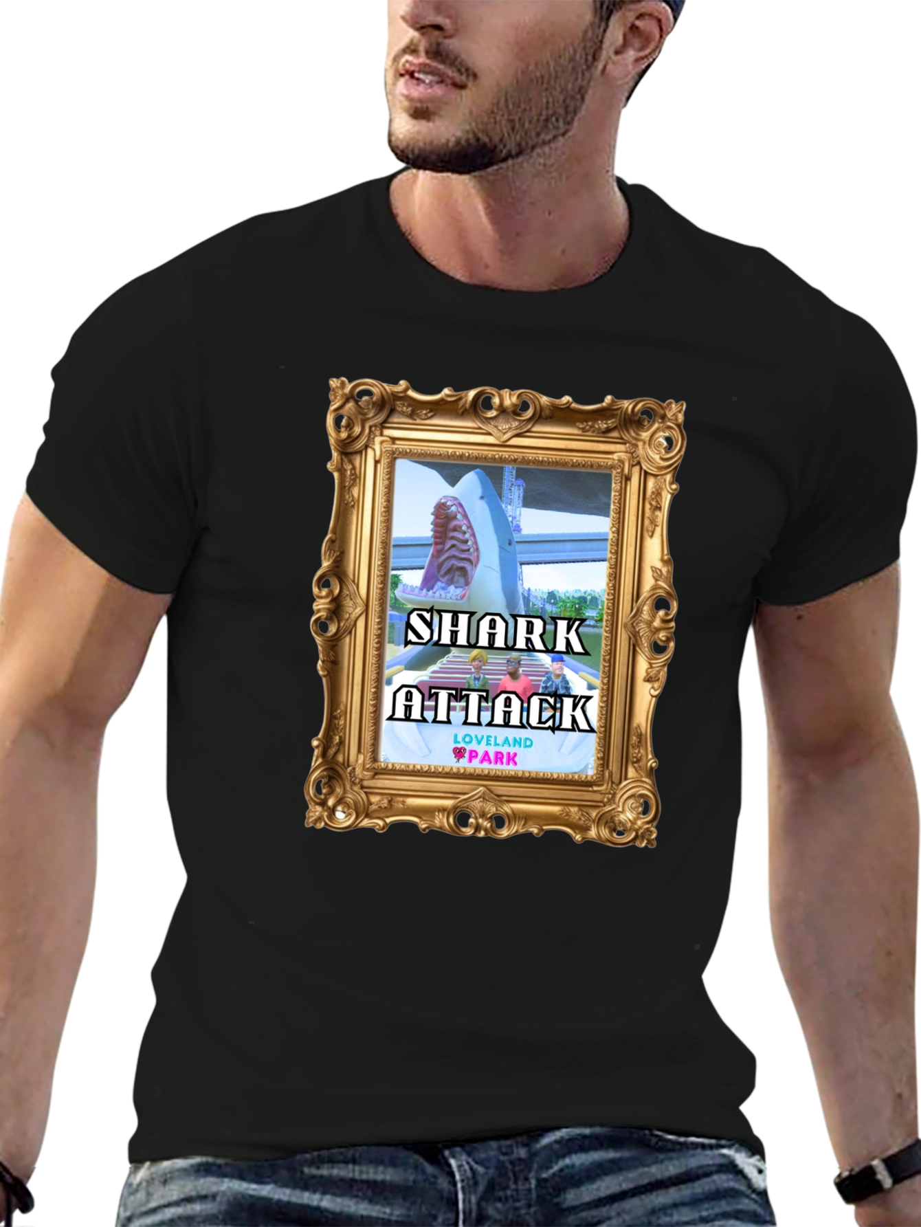 Shark Attack Loveland Park T-Shirt
