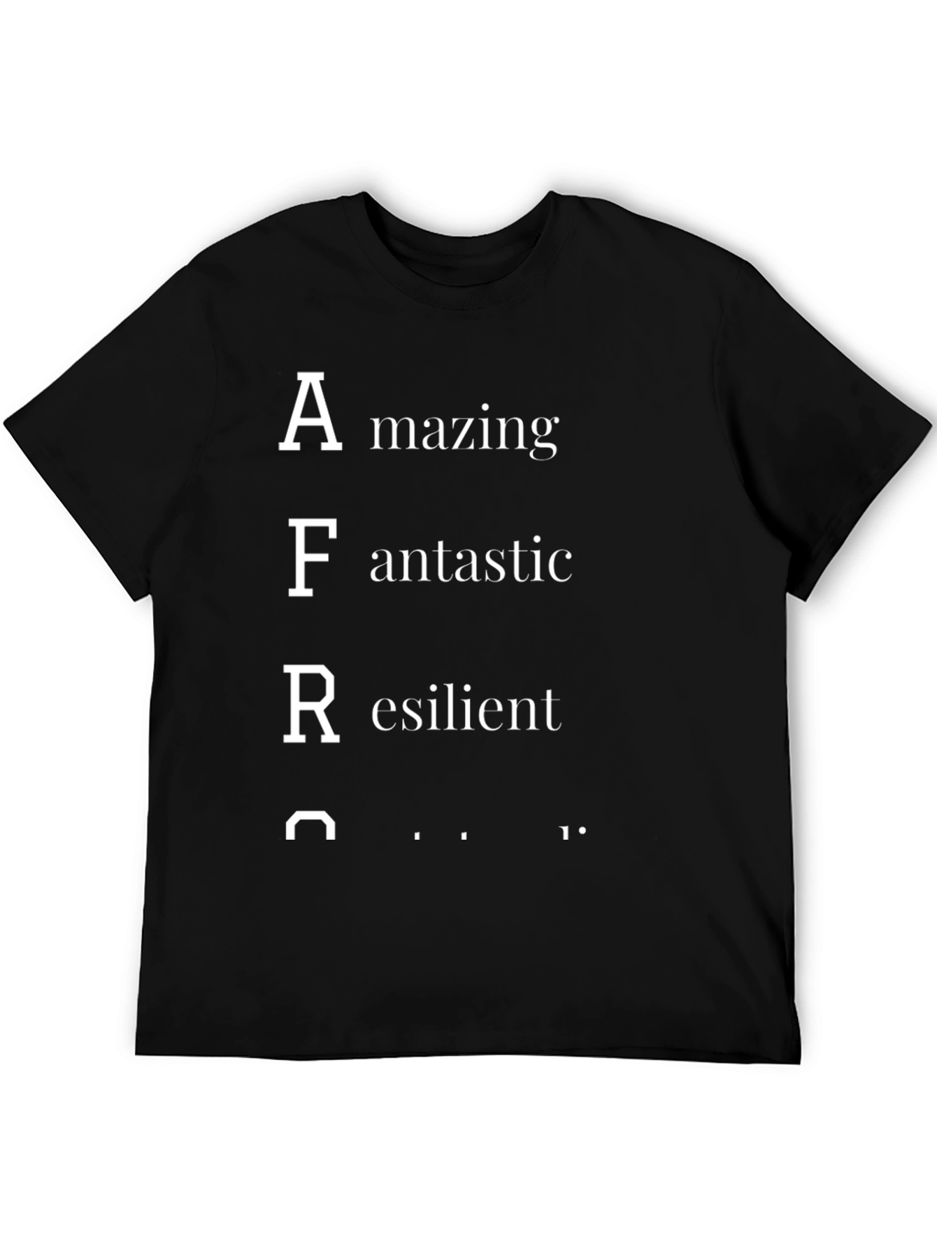 AFRC T-Shirt - Amazing Fantastic Resilient Complete