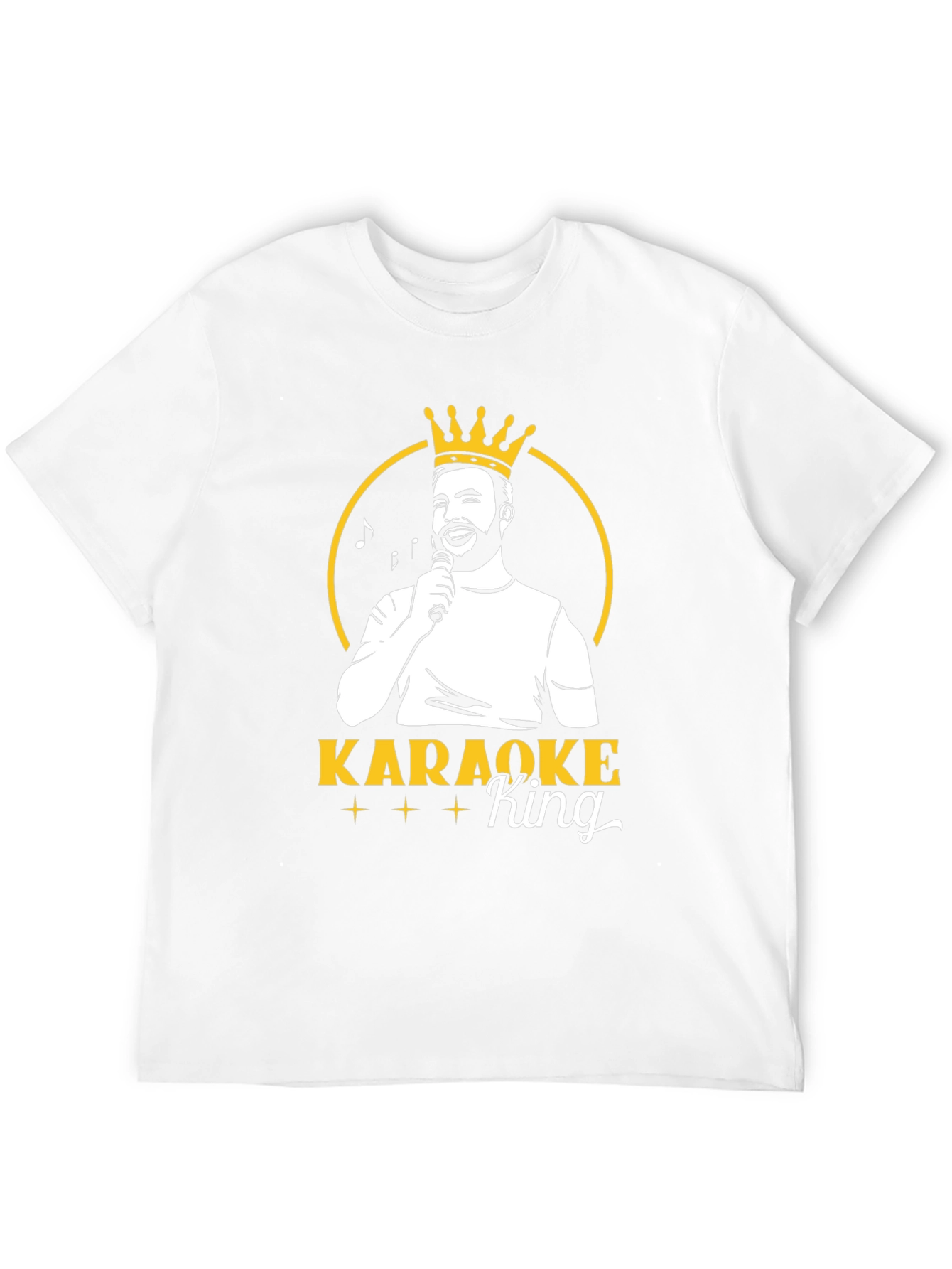 Karaoke King Graphic T-Shirt - Musician Tee