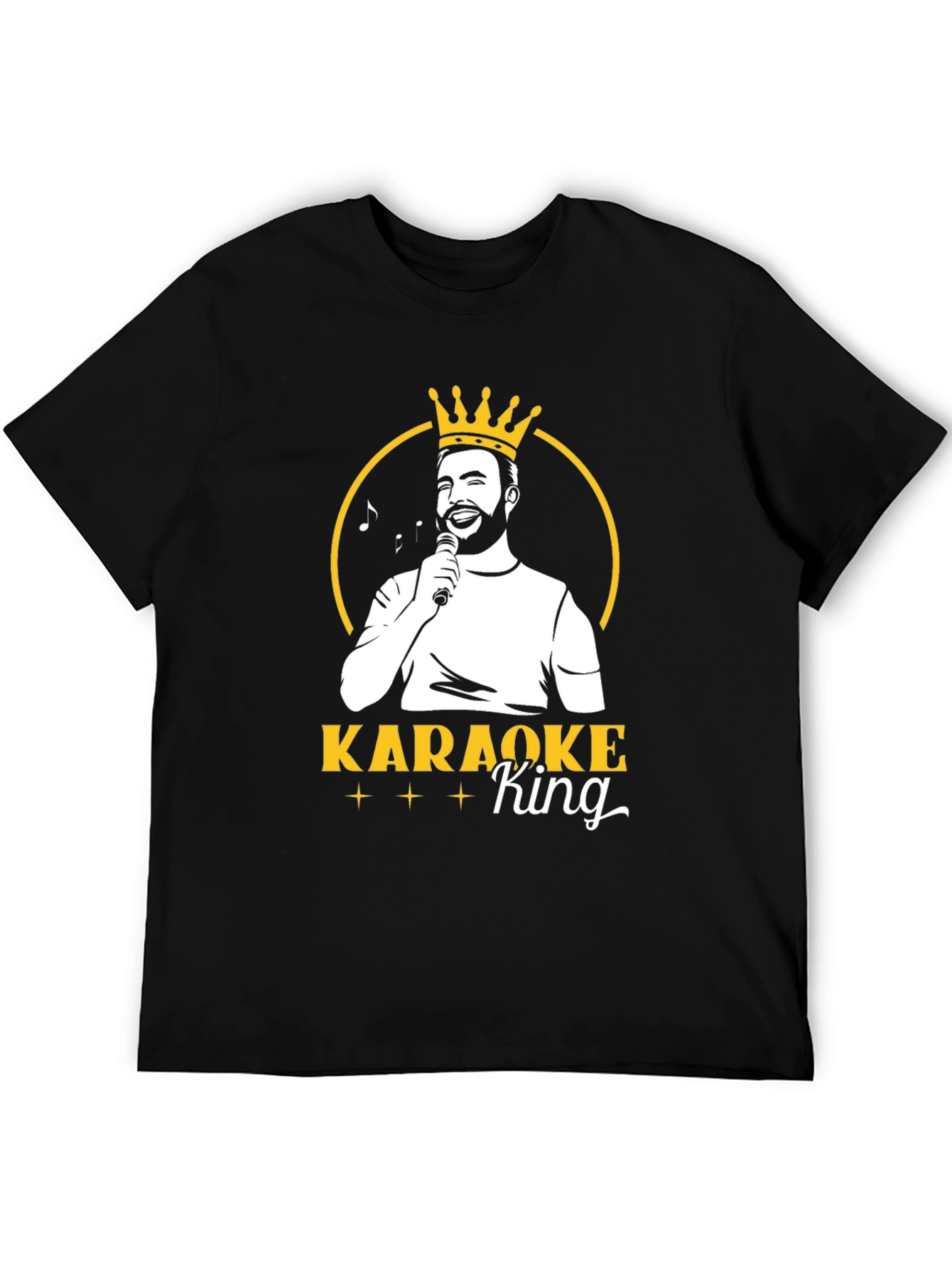 Karaoke King Graphic T-Shirt - Musician Tee
