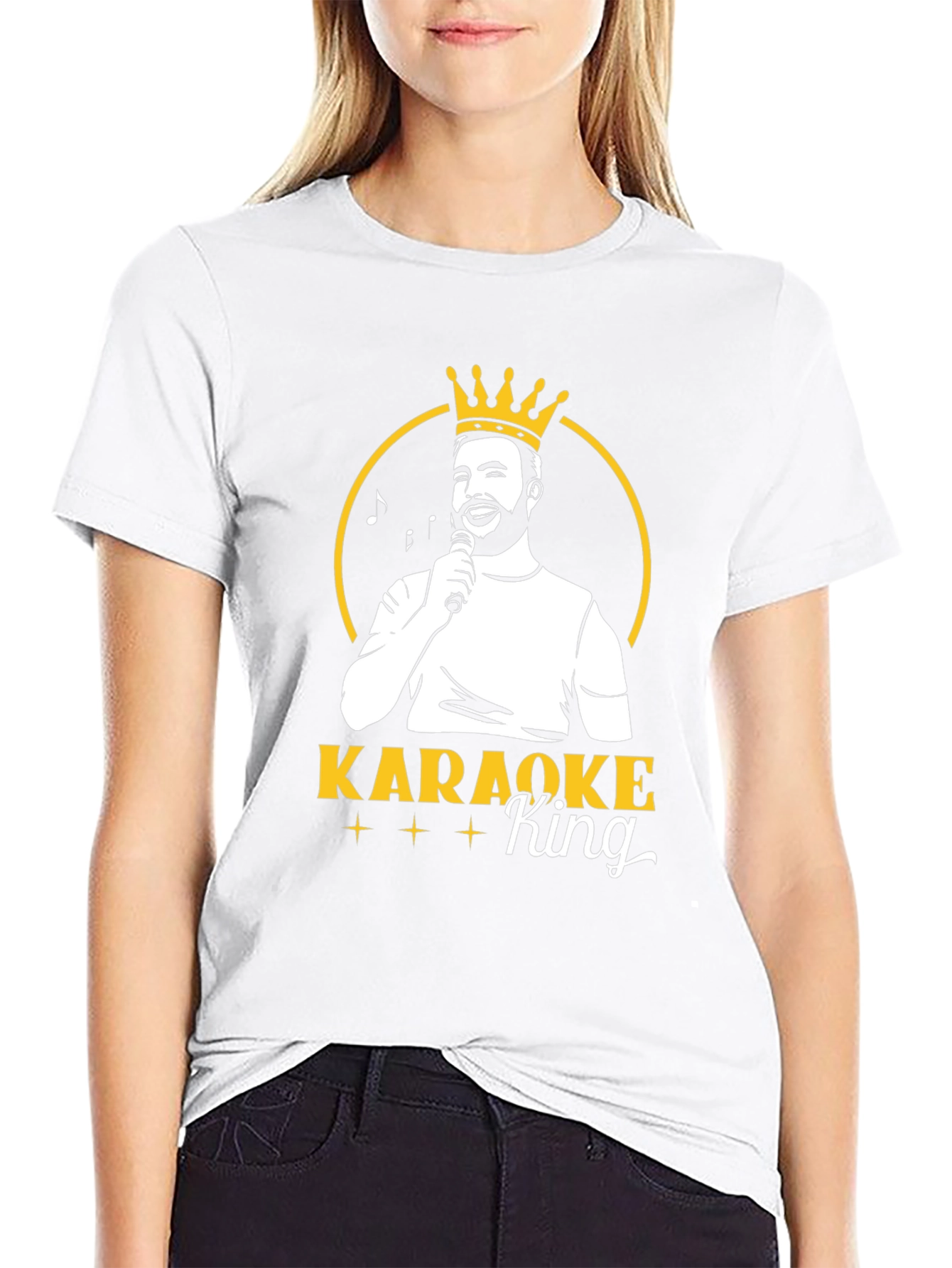 Karaoke King Graphic T-Shirt - Musician Tee