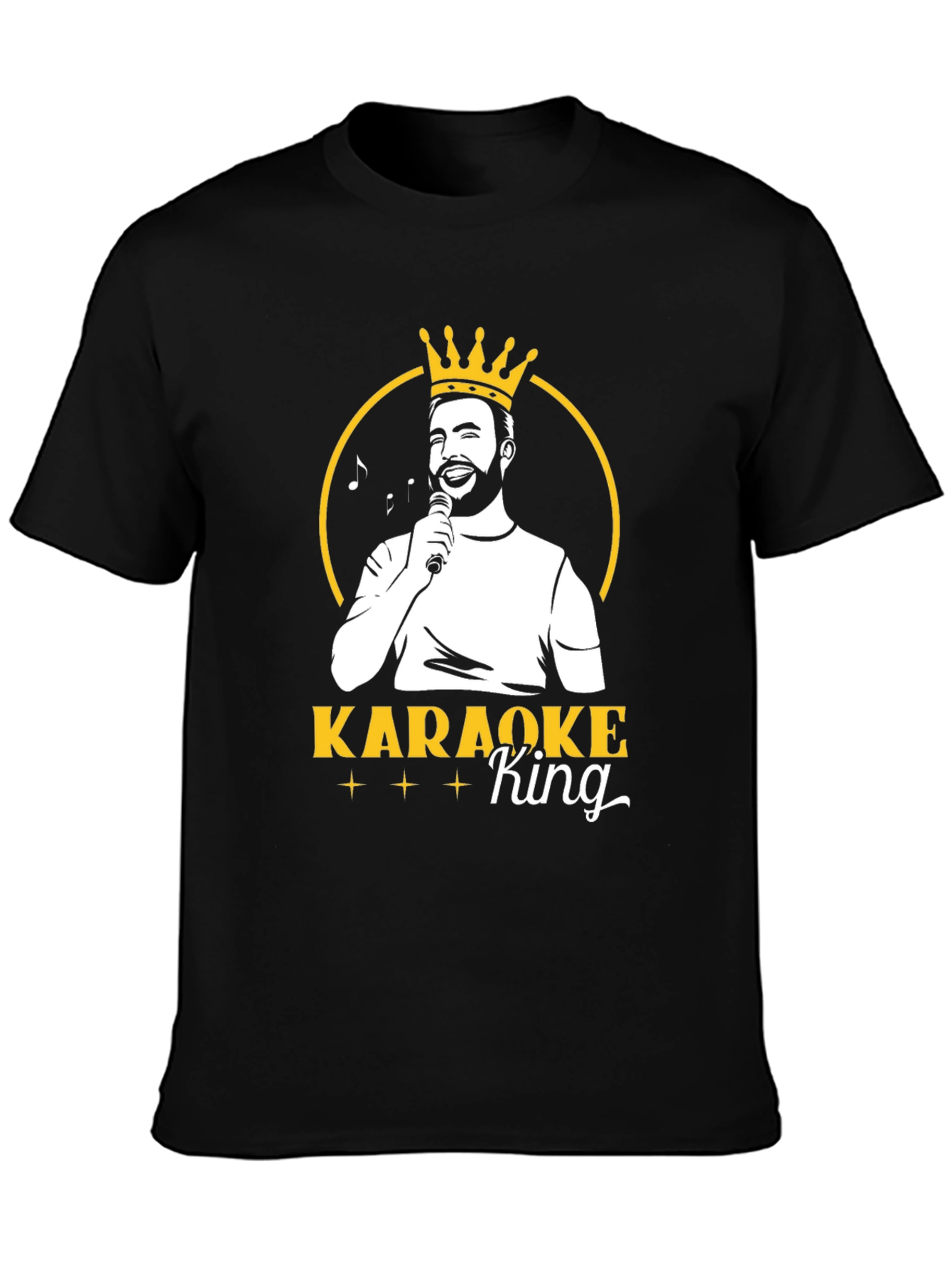 Karaoke King Graphic T-Shirt - Musician Tee