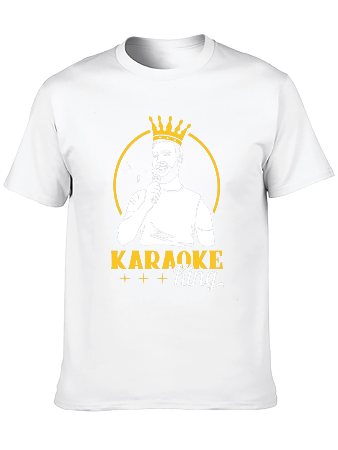 Karaoke King Graphic T-Shirt - Musician Tee