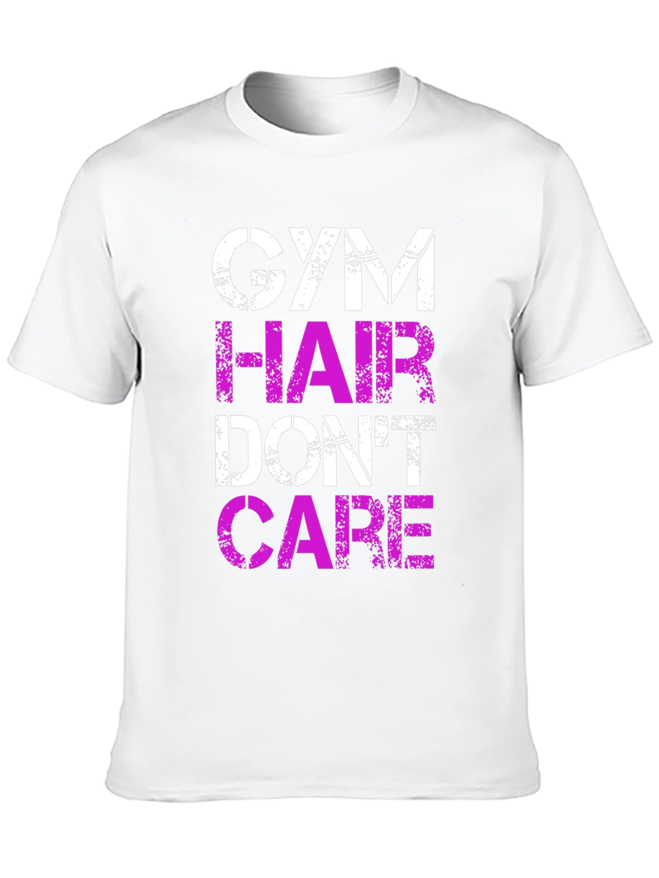 Gym Hair Dont Care Graphic Tee