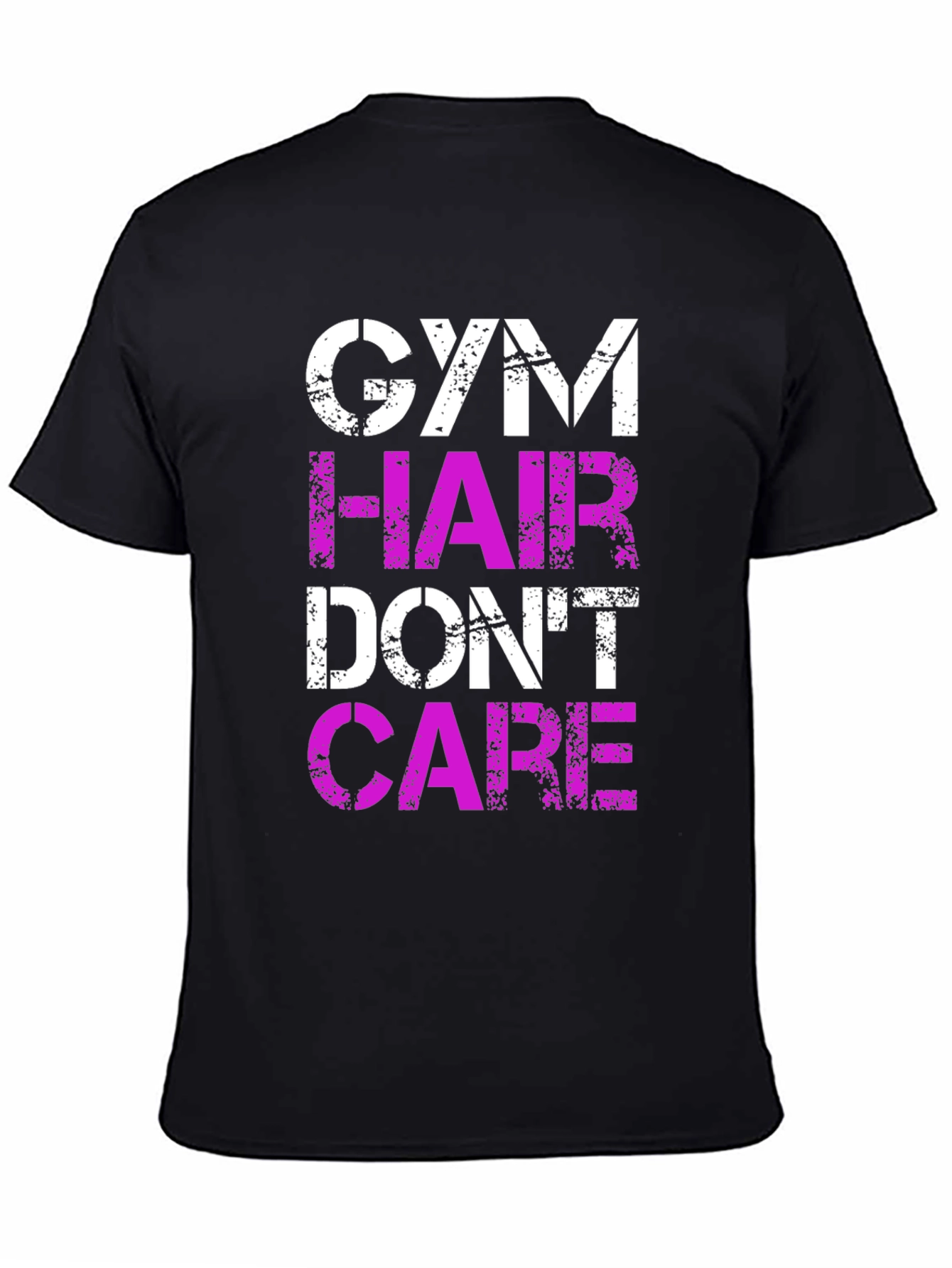 Gym Hair Dont Care Graphic Tee