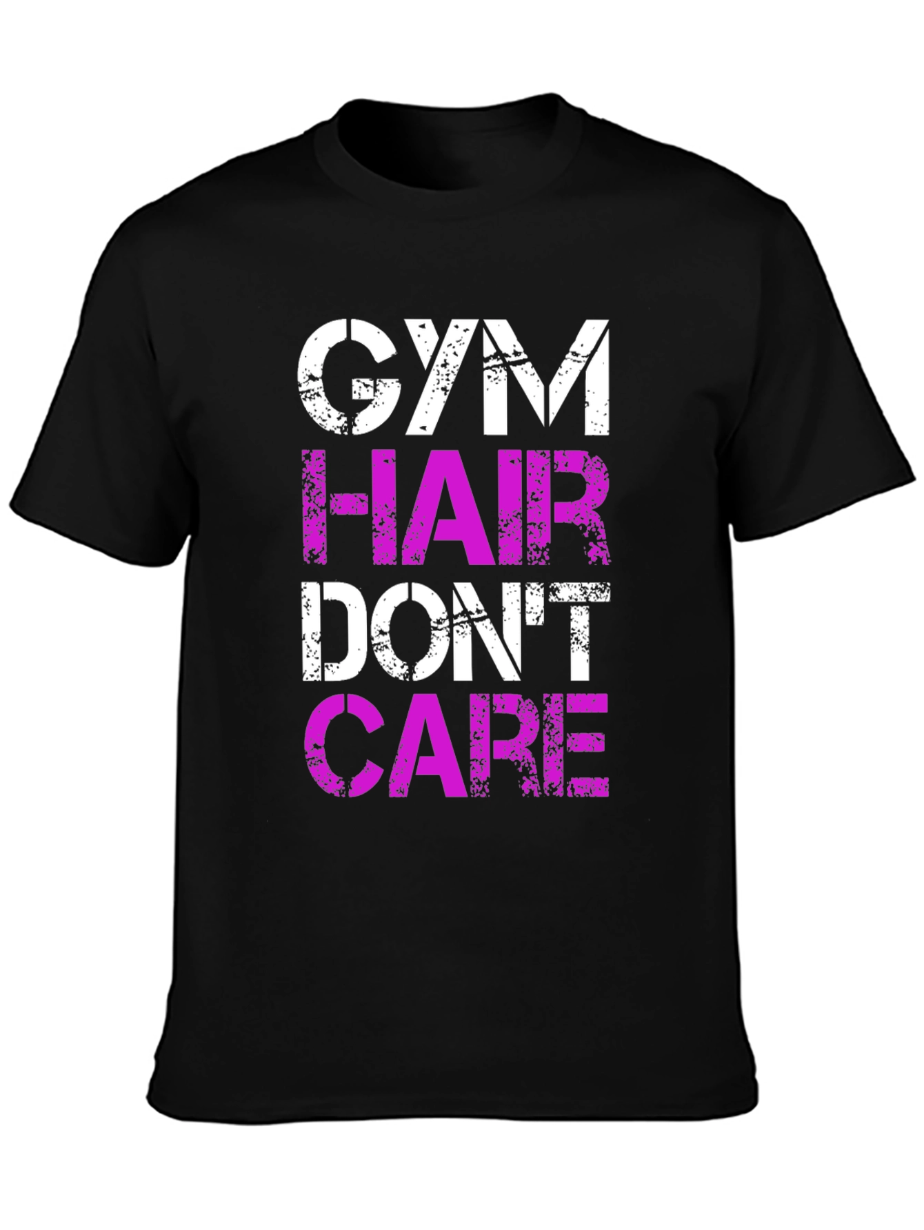 Gym Hair Dont Care Graphic Tee