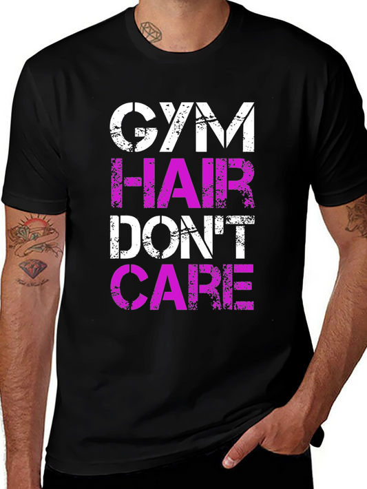 Gym Hair Dont Care Graphic Tee