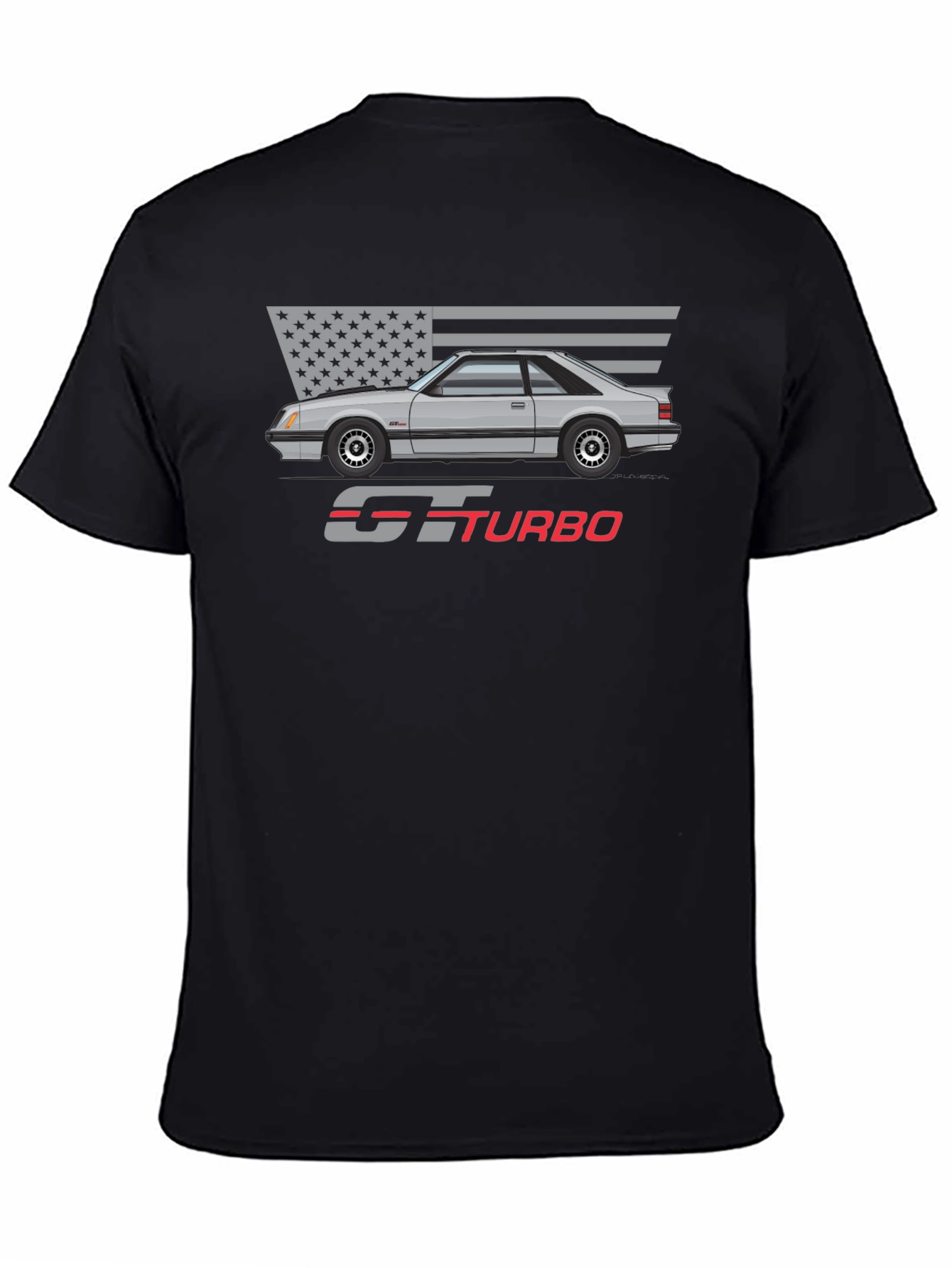 GT Turbo Mustang T-Shirt - Automotive Enthusiast Tee