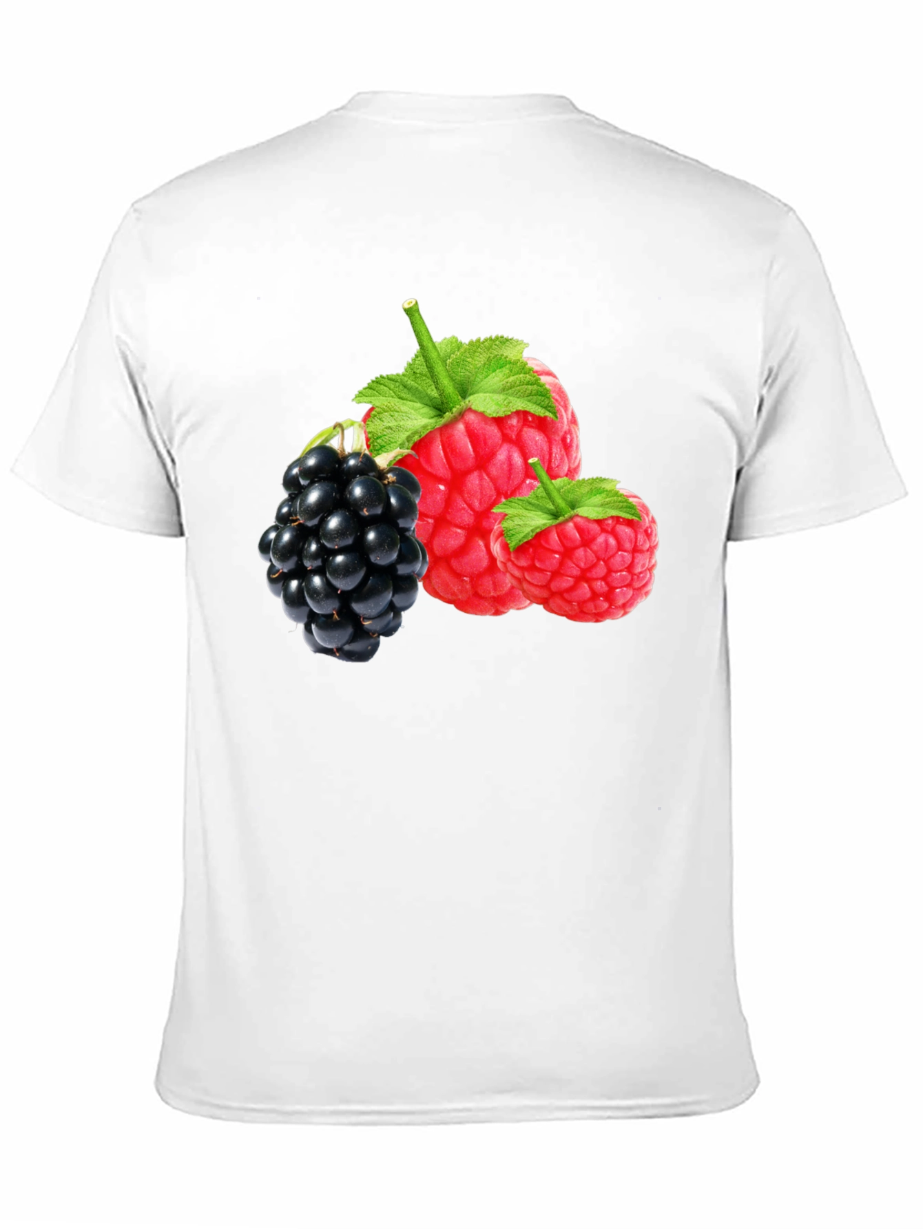 Raspberry and Blackberry Graphic T-Shirt