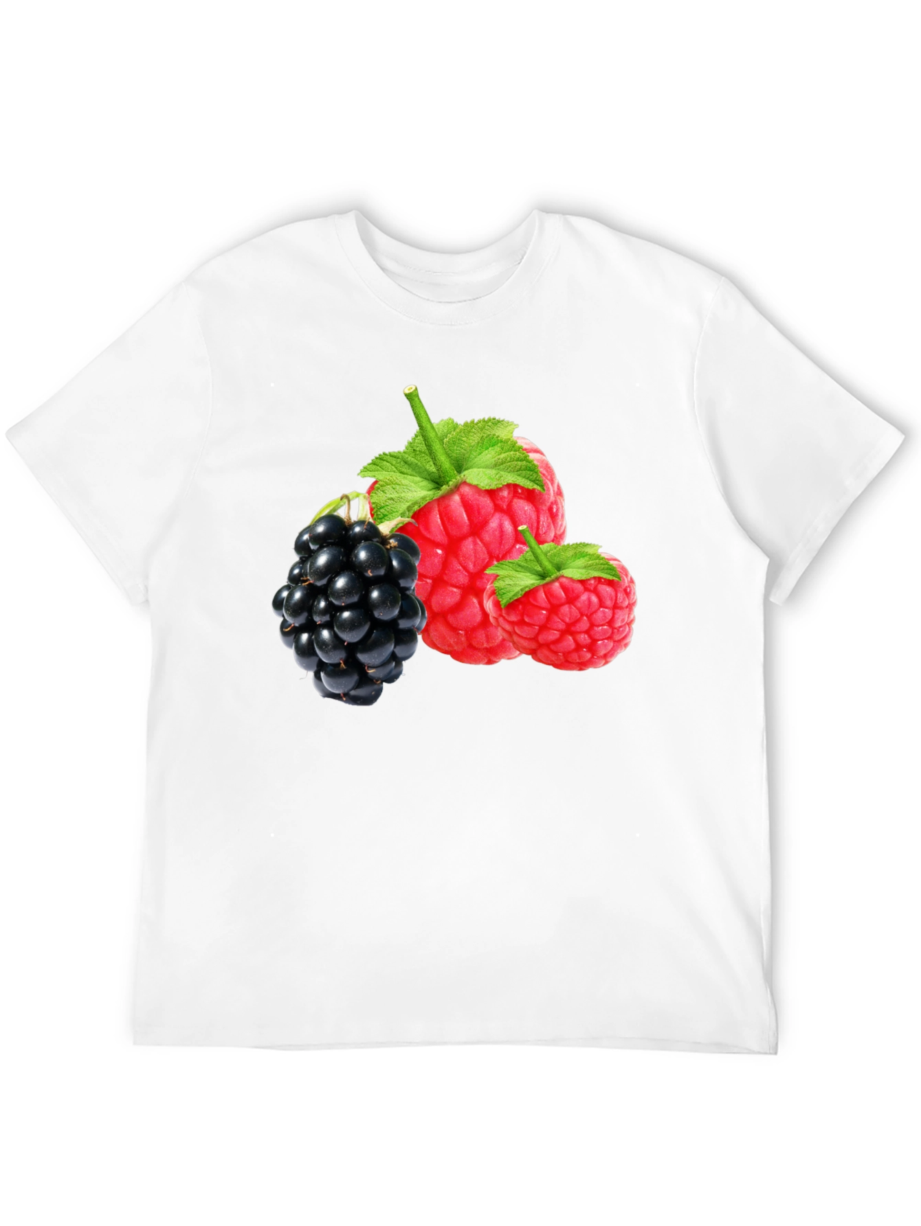 Raspberry and Blackberry Graphic T-Shirt