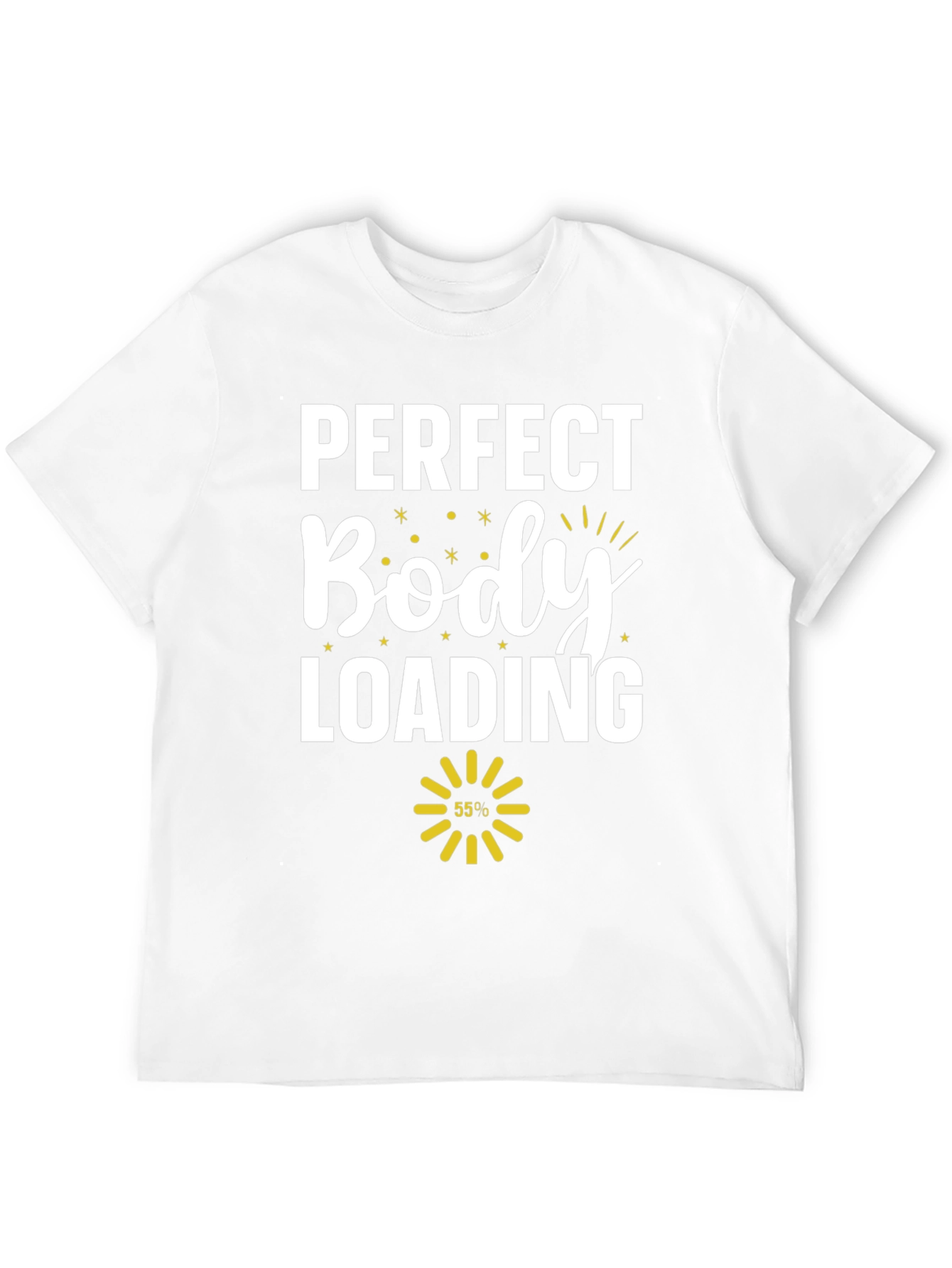 Perfect Body Loading Black Graphic Tee