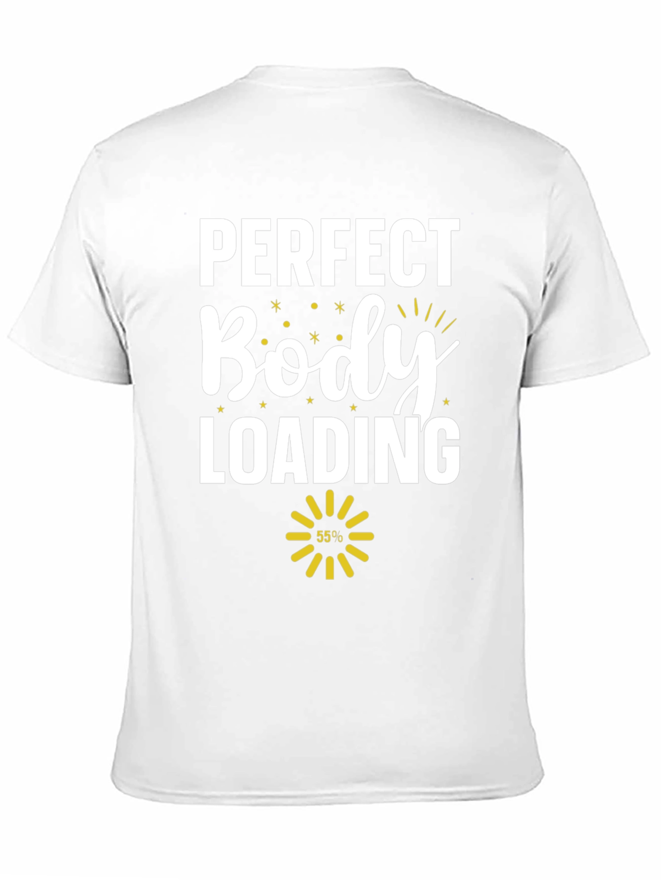 Perfect Body Loading Black Graphic Tee