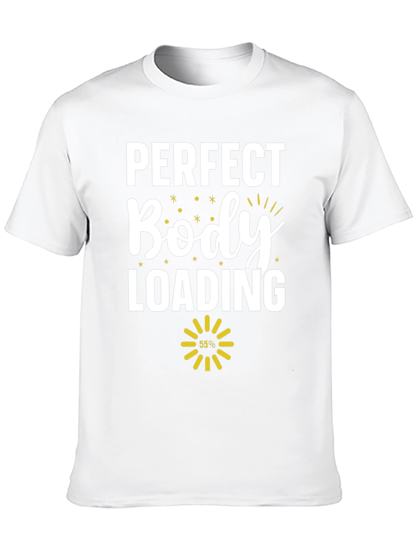 Perfect Body Loading Black Graphic Tee