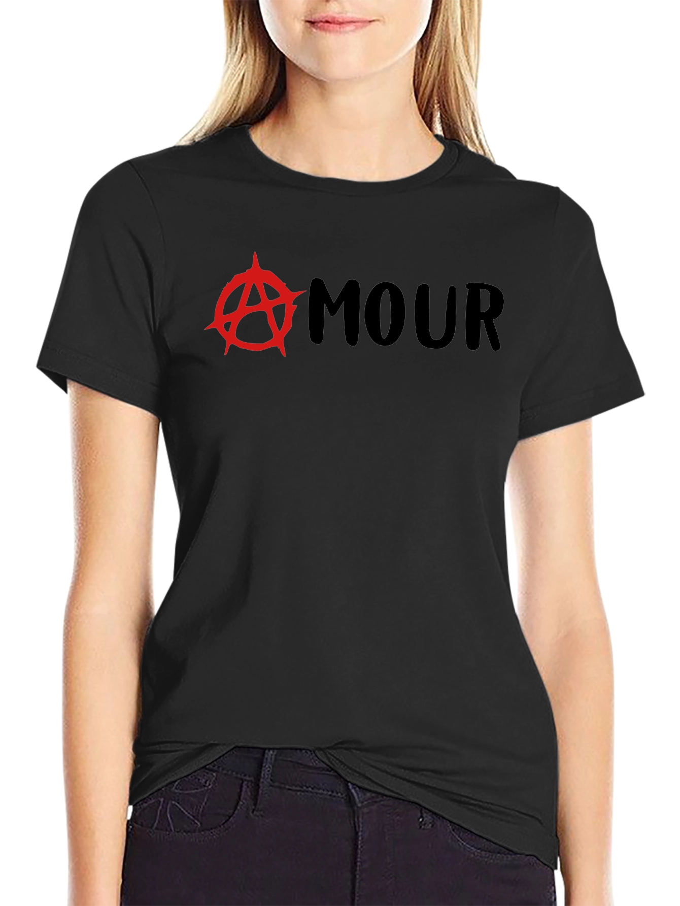 Anarchy Love Black T-Shirt