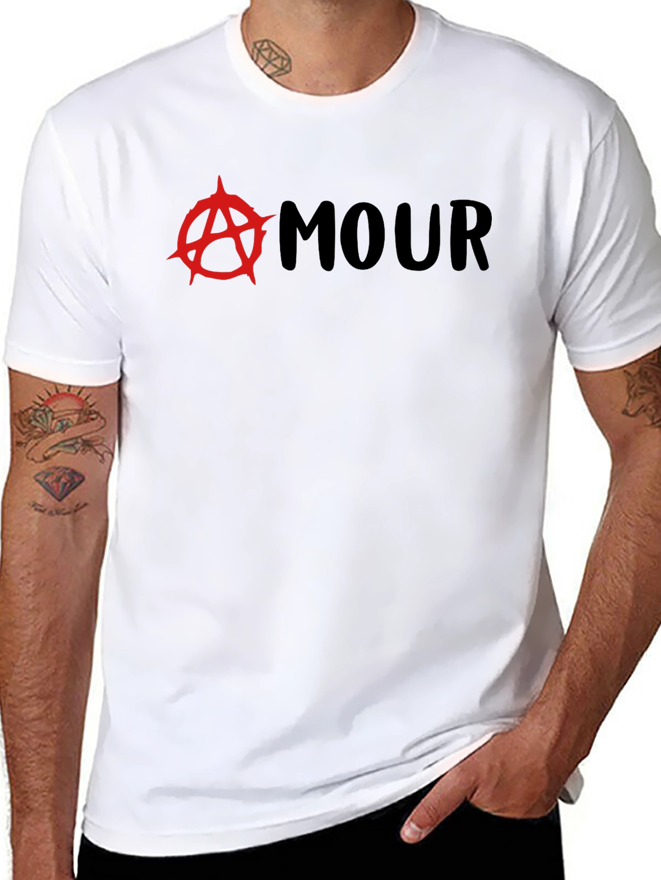 Anarchy Love Black T-Shirt