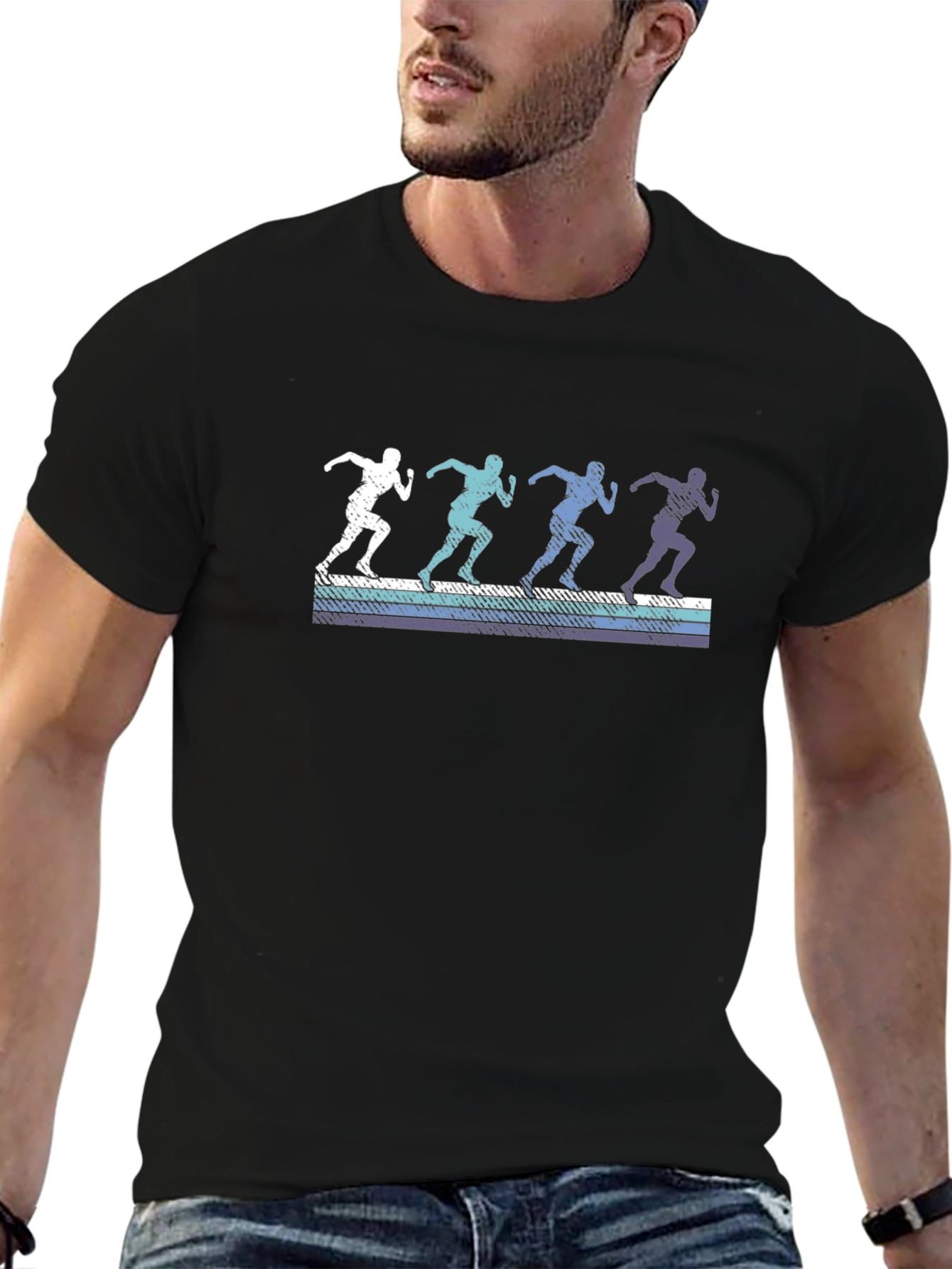 Retro Runner Silhouette Tee