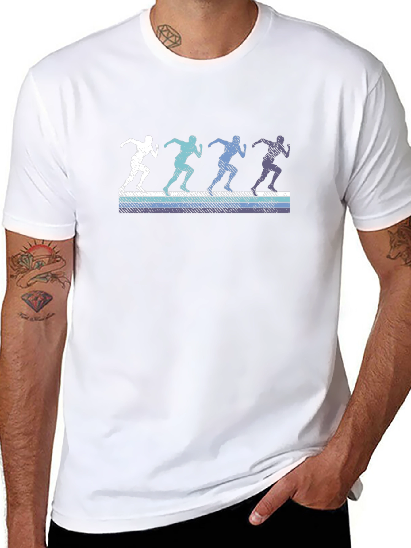 Retro Runner Silhouette Tee