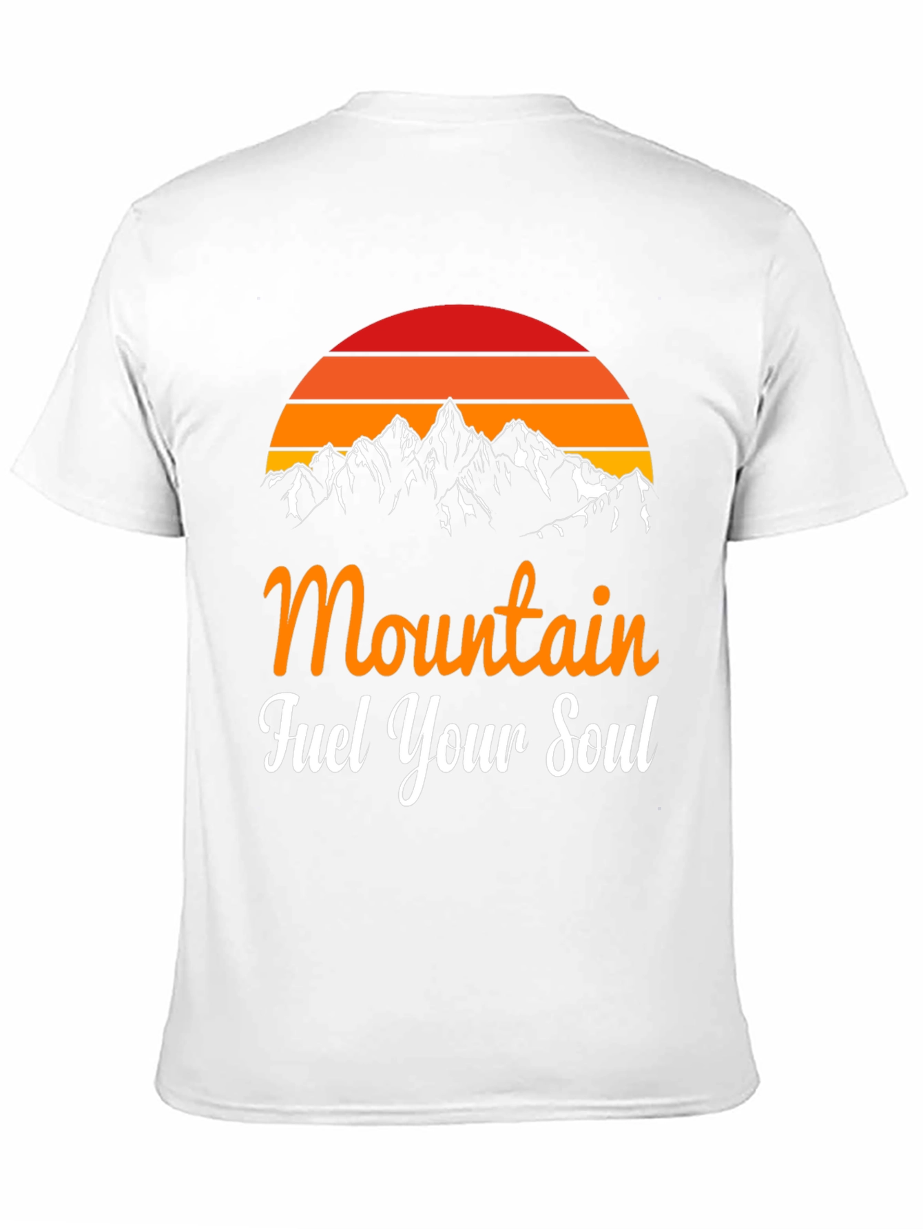 Mountain Fuel Your Soul Graphic Tee - Black