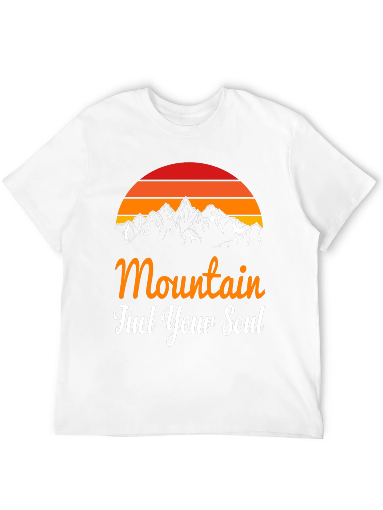 Mountain Fuel Your Soul Graphic Tee - Black
