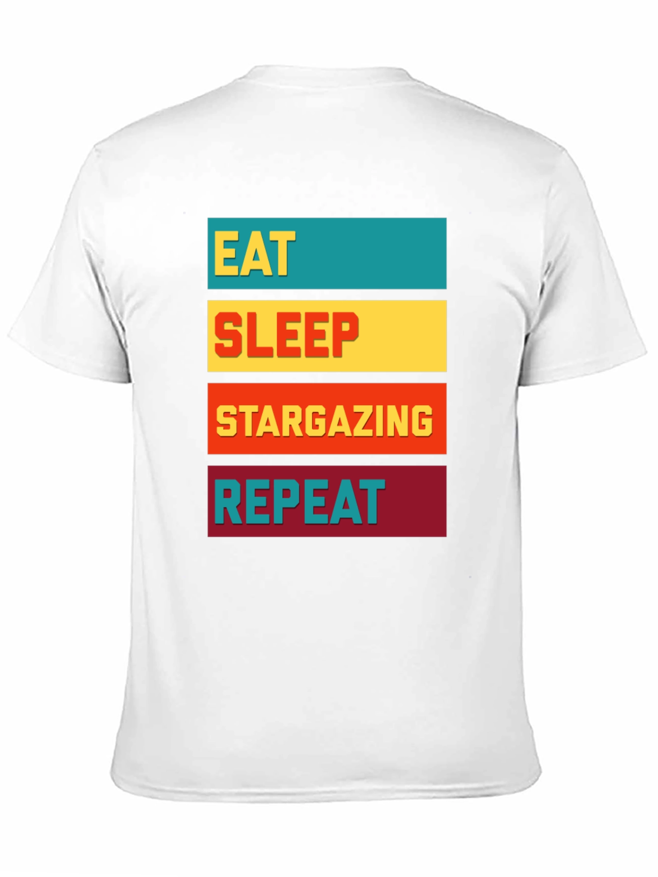 Eat Sleep Stargazing Repeat Graphic Tee
