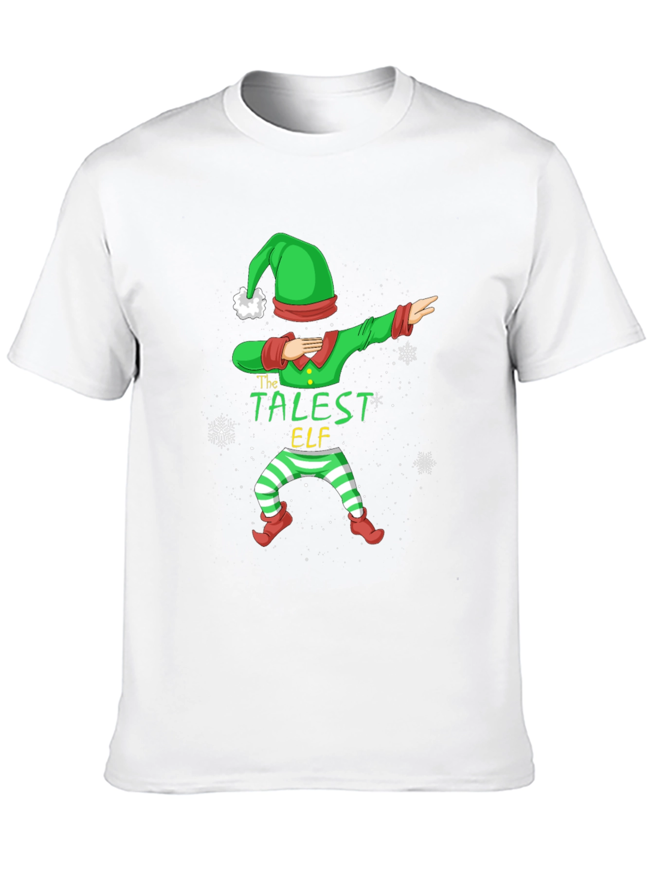 The Tallest Elf Dabbing Christmas T-Shirt