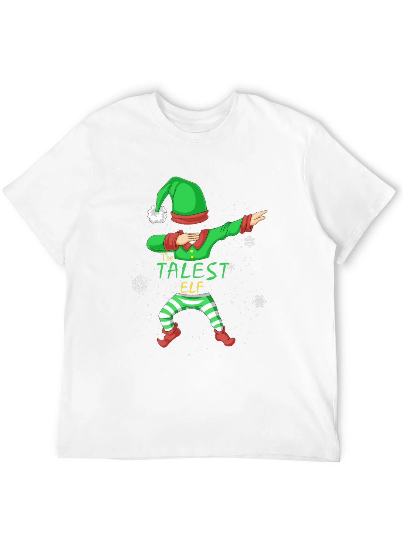 The Tallest Elf Dabbing Christmas T-Shirt