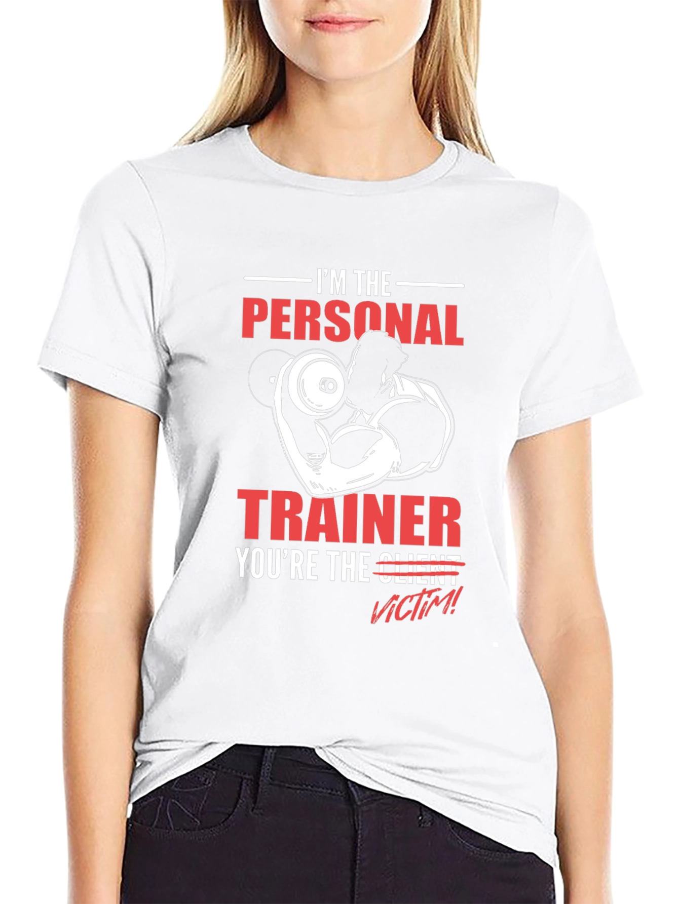 Im the Personal Trainer Funny Gym T-Shirt