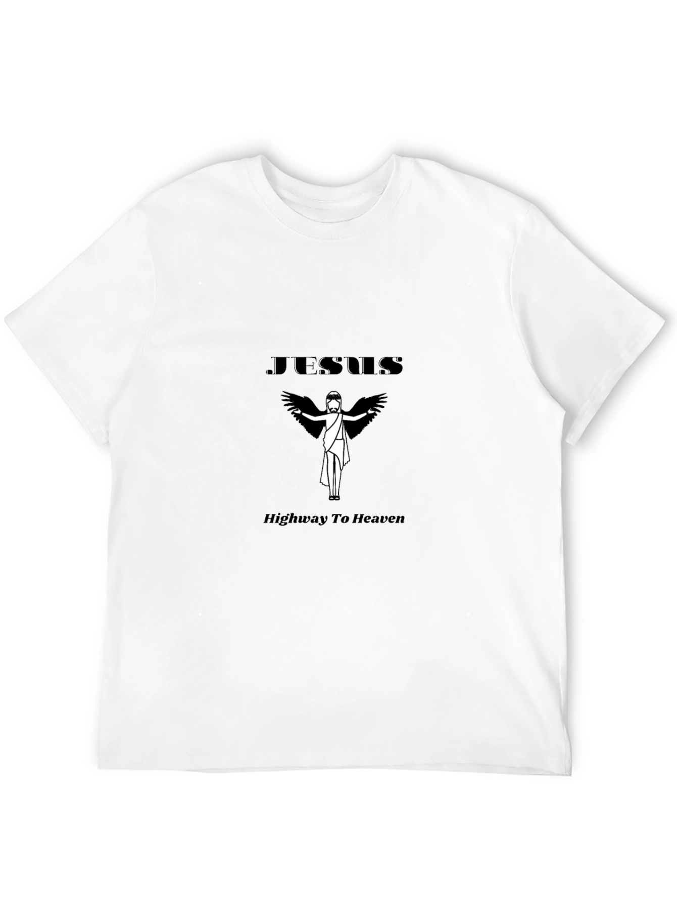 Jesus Highway To Heaven Graphic T-Shirt