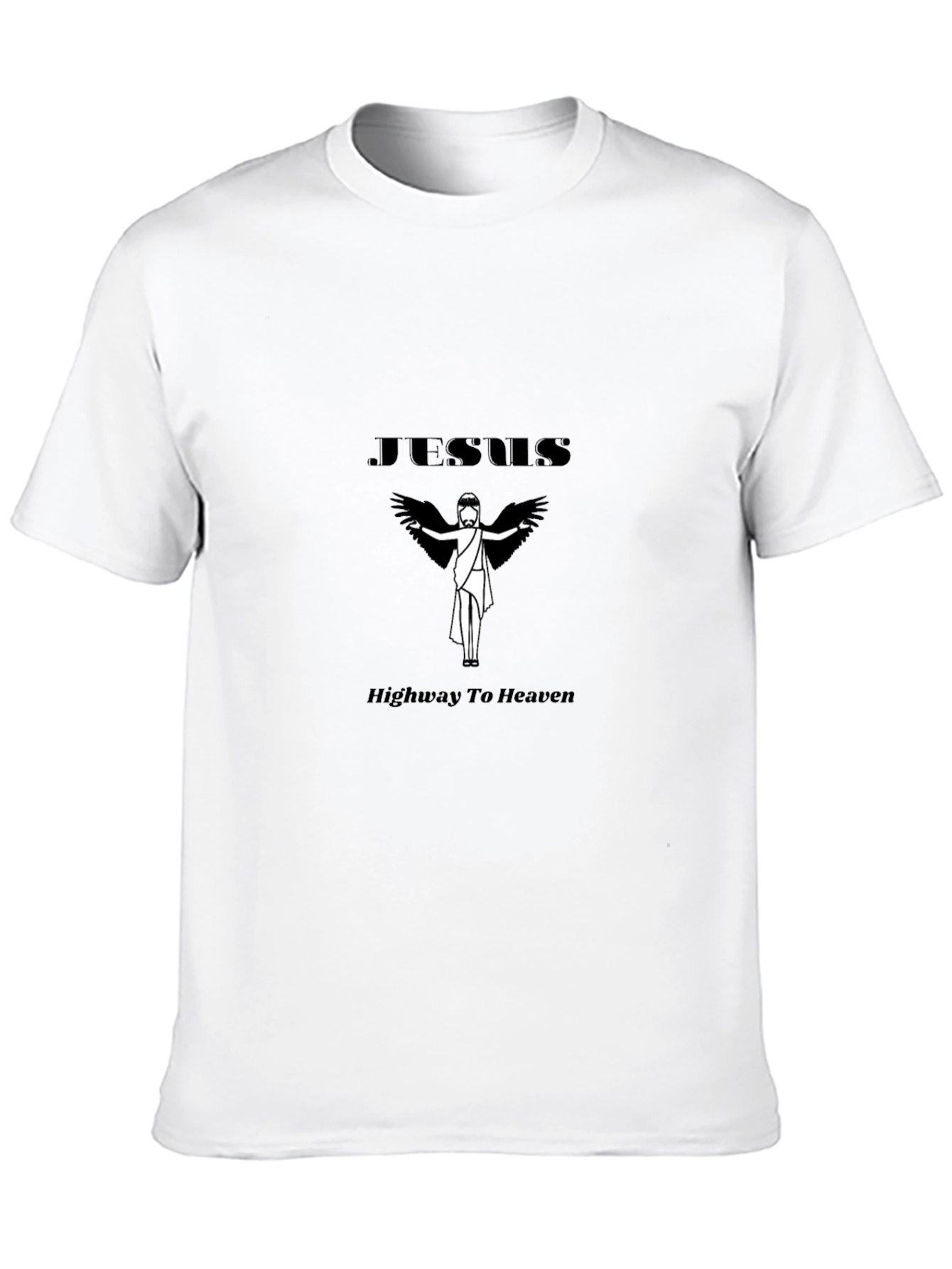 Jesus Highway To Heaven Graphic T-Shirt