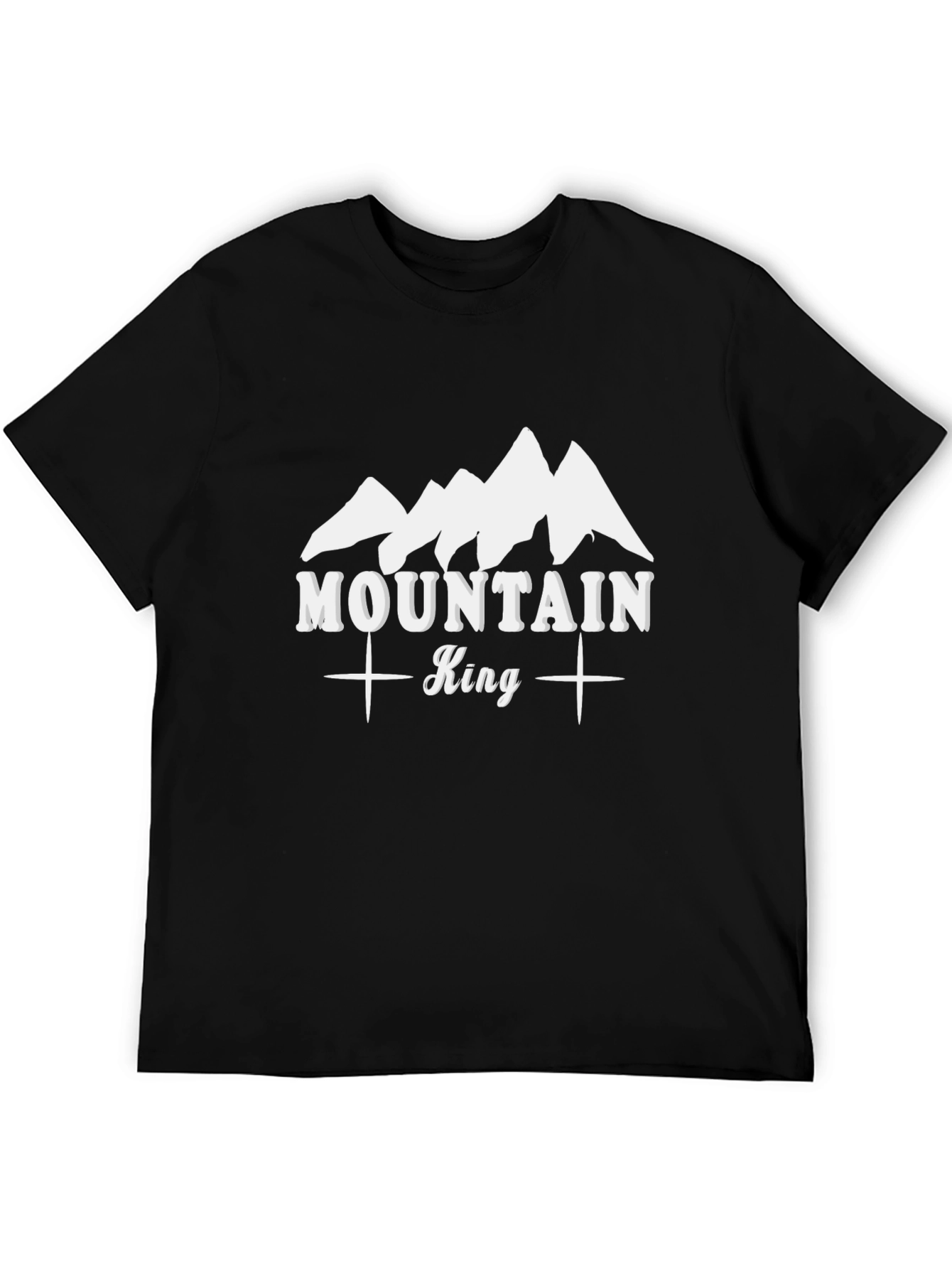 Mountain King Graphic T-Shirt - Black