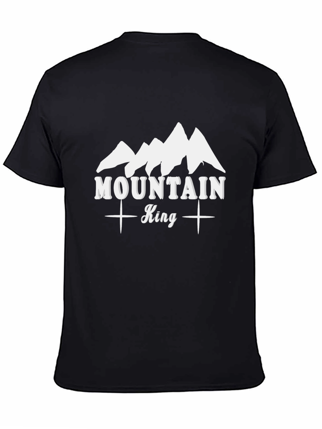 Mountain King Graphic T-Shirt - Black