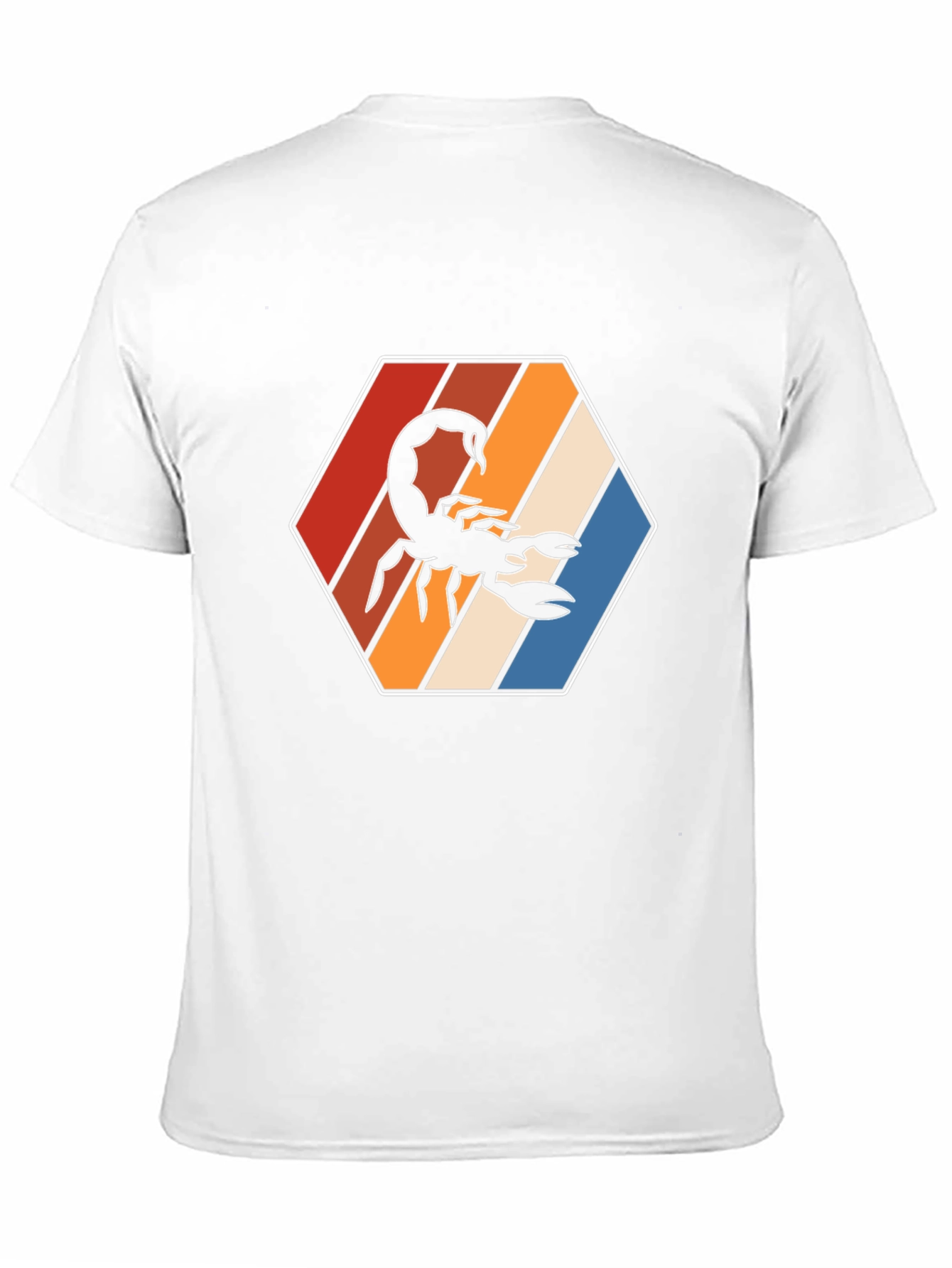 Retro Scorpion Graphic T-Shirt - Black