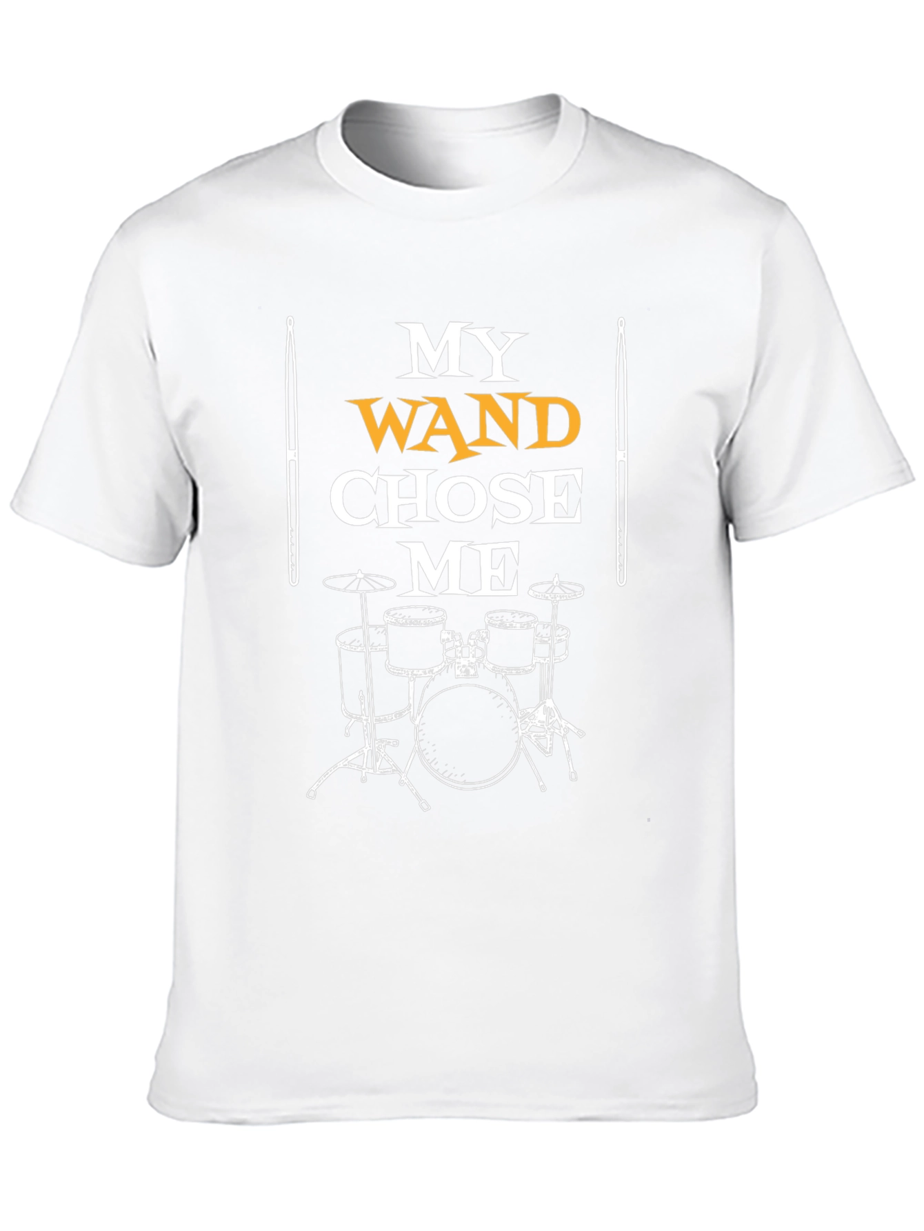 My Wand Chose Me Drum Set T-Shirt