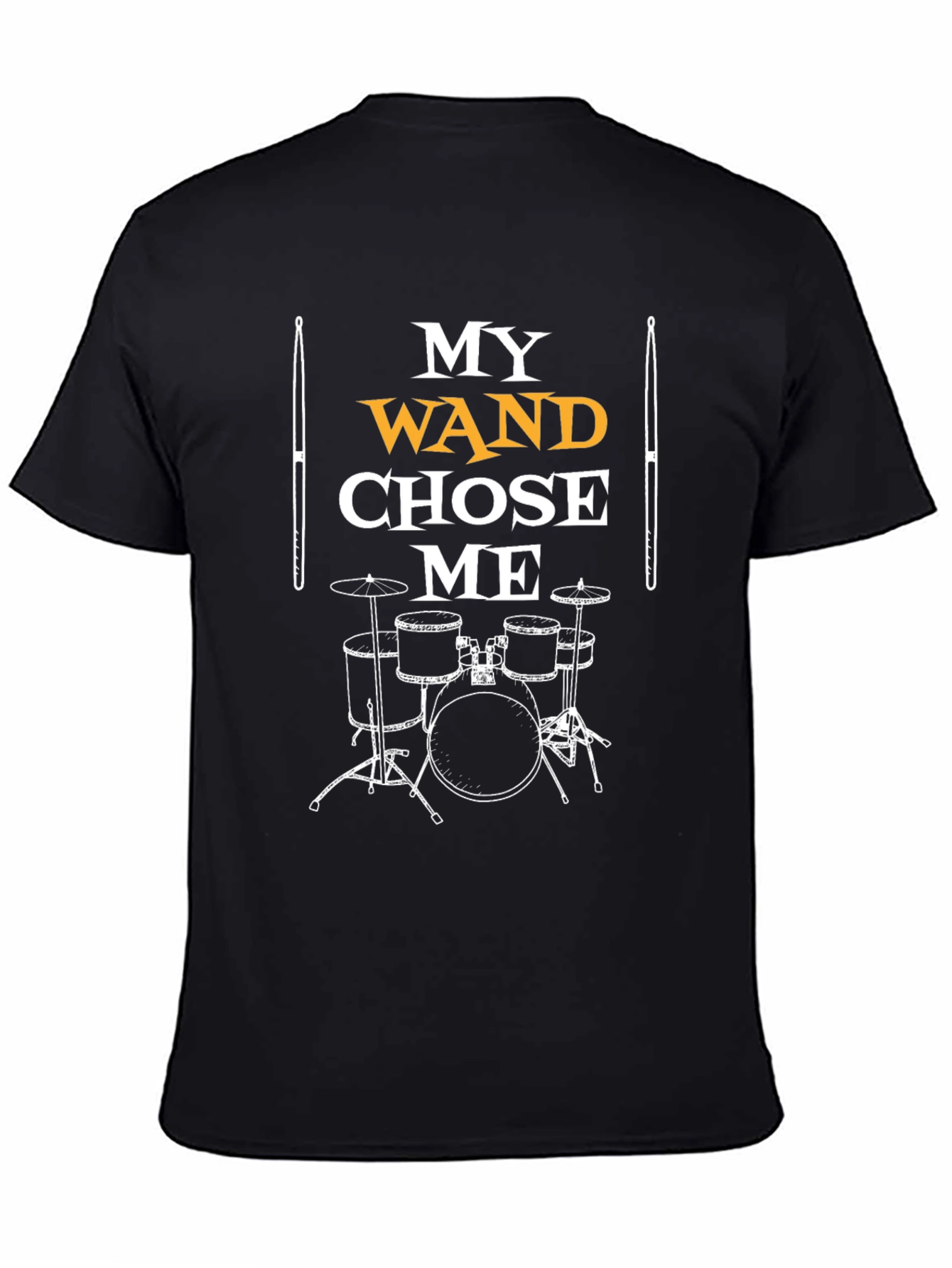 My Wand Chose Me Drum Set T-Shirt
