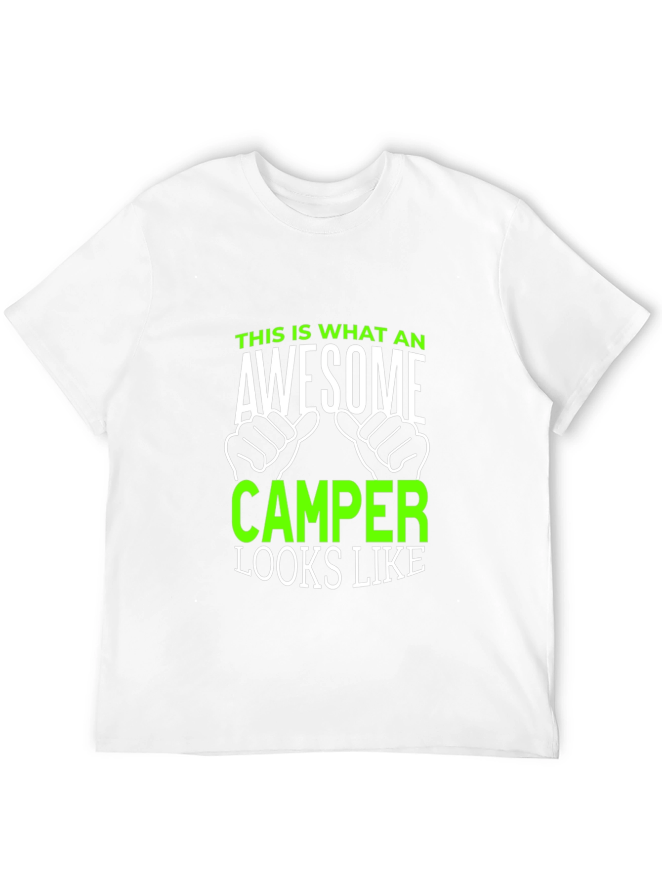 Awesome Camper T-Shirt - Gift for Camping Lovers