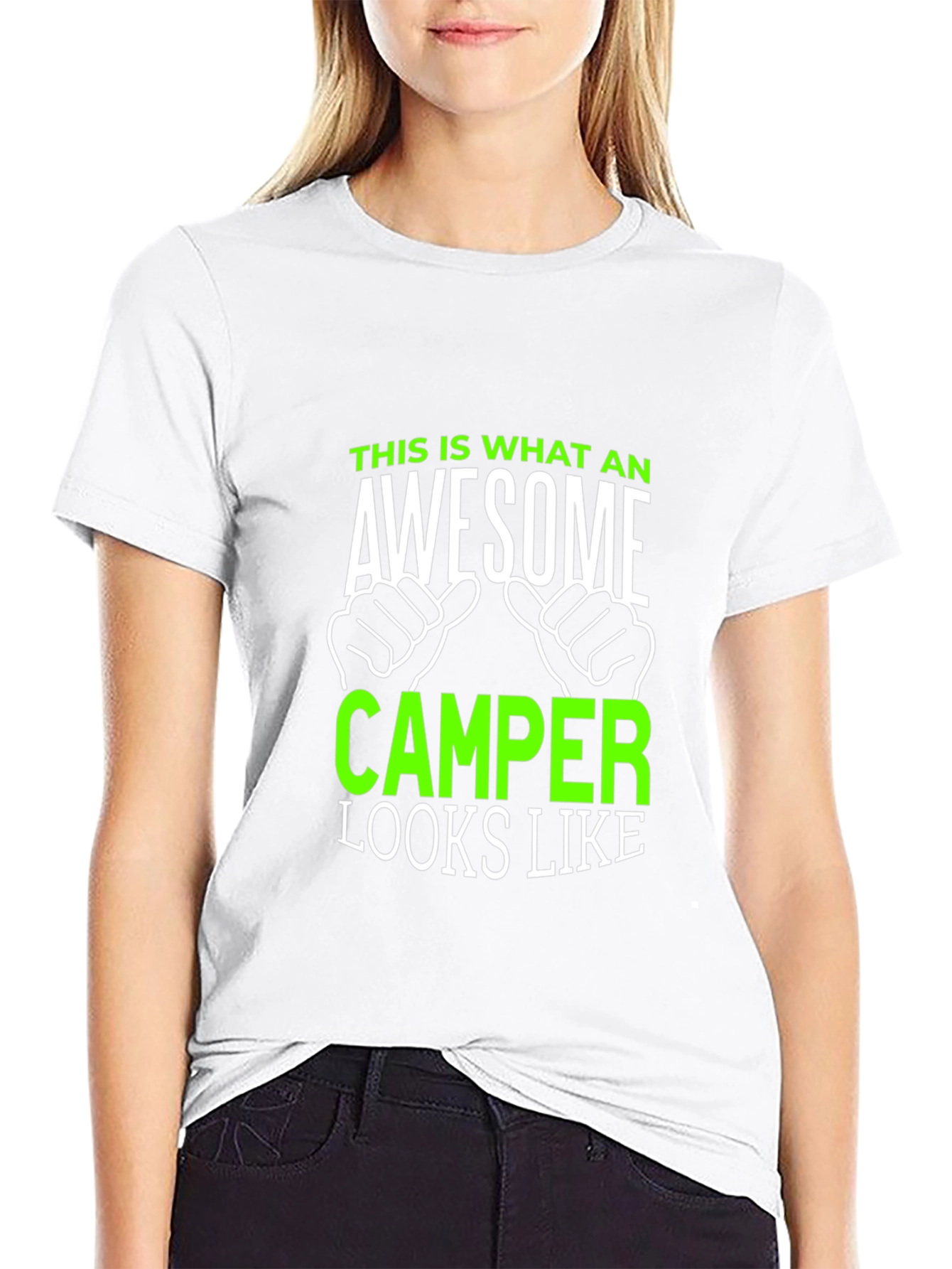 Awesome Camper T-Shirt - Gift for Camping Lovers
