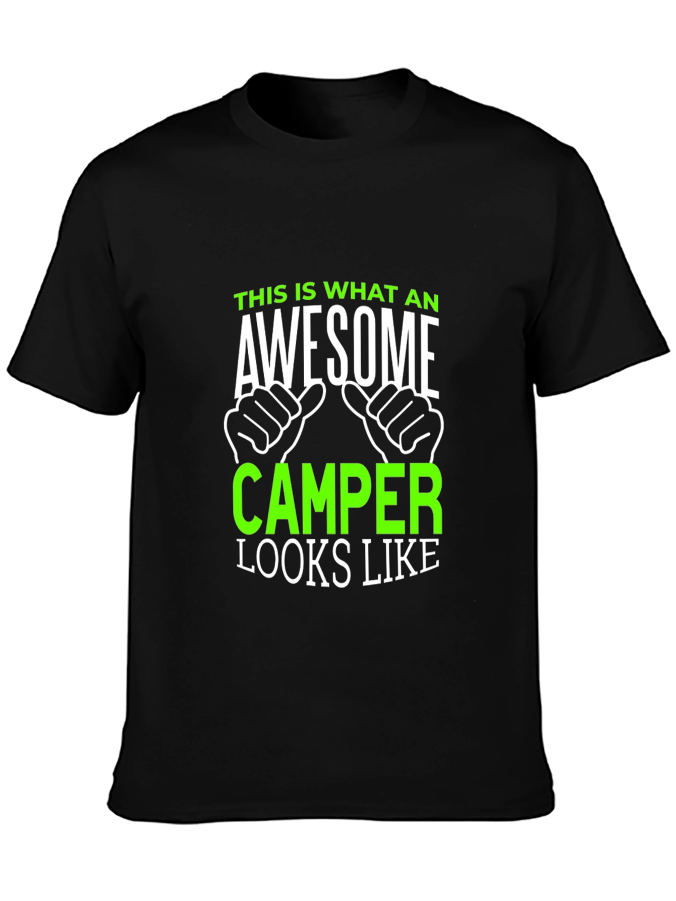 Awesome Camper T-Shirt - Gift for Camping Lovers