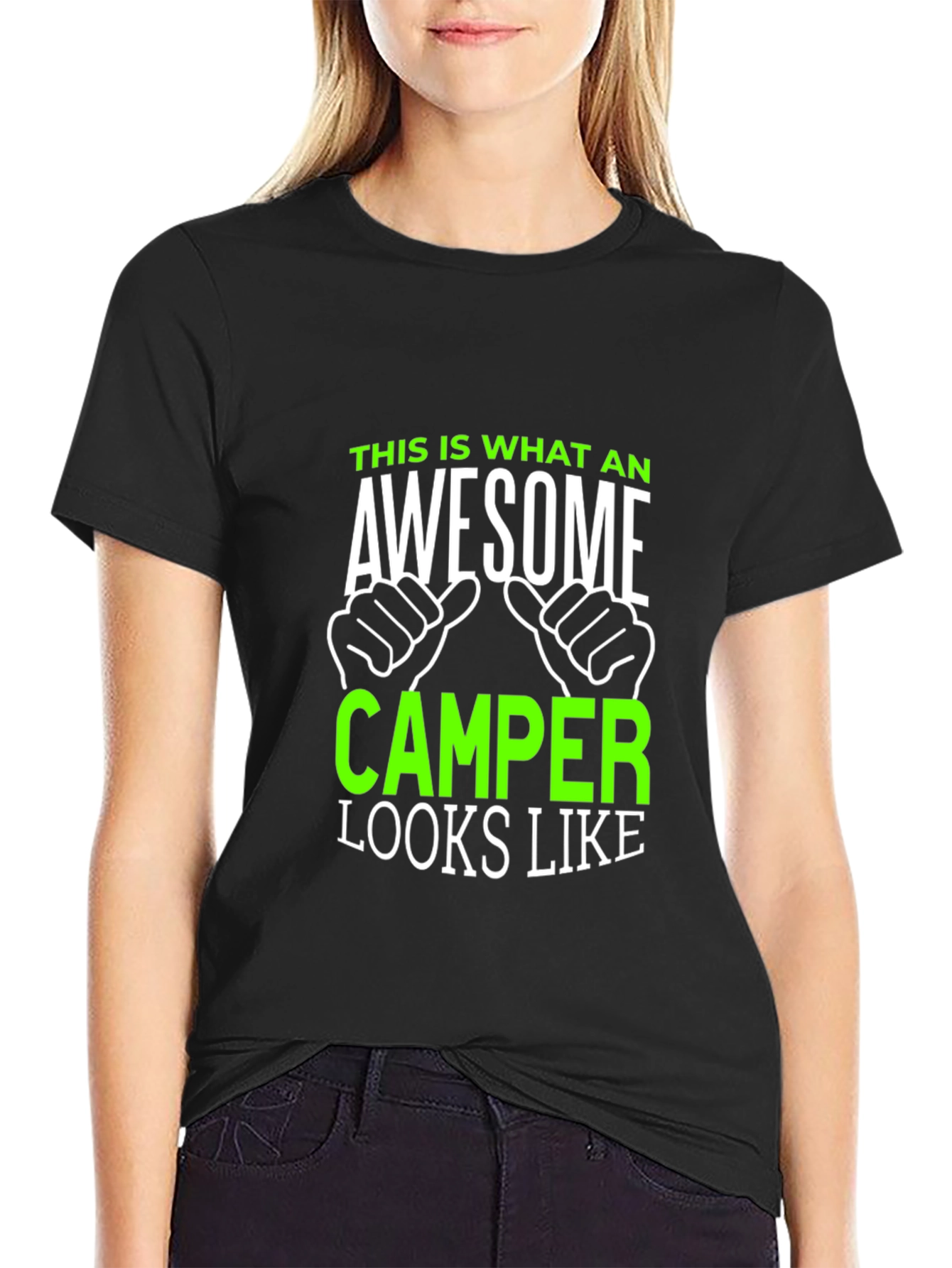 Awesome Camper T-Shirt - Gift for Camping Lovers