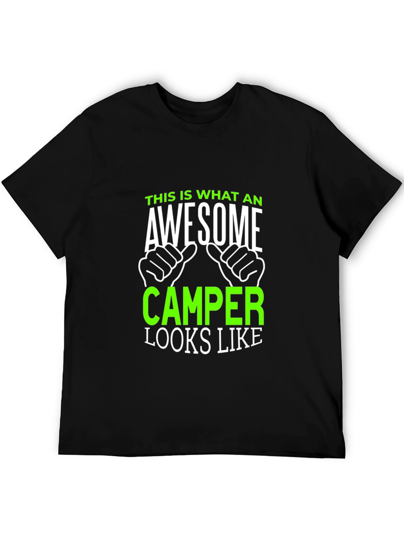 Awesome Camper T-Shirt - Gift for Camping Lovers